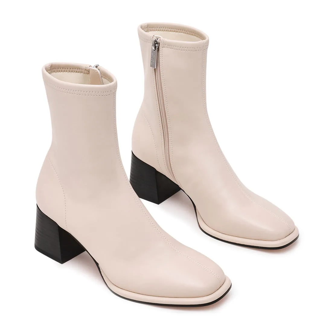 Winter Boots With Fur Norene Bootie BONE