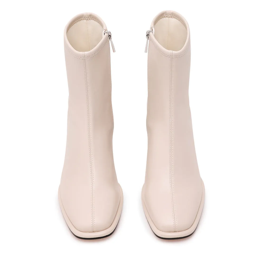 Charles Keith Boots Norene Bootie BONE