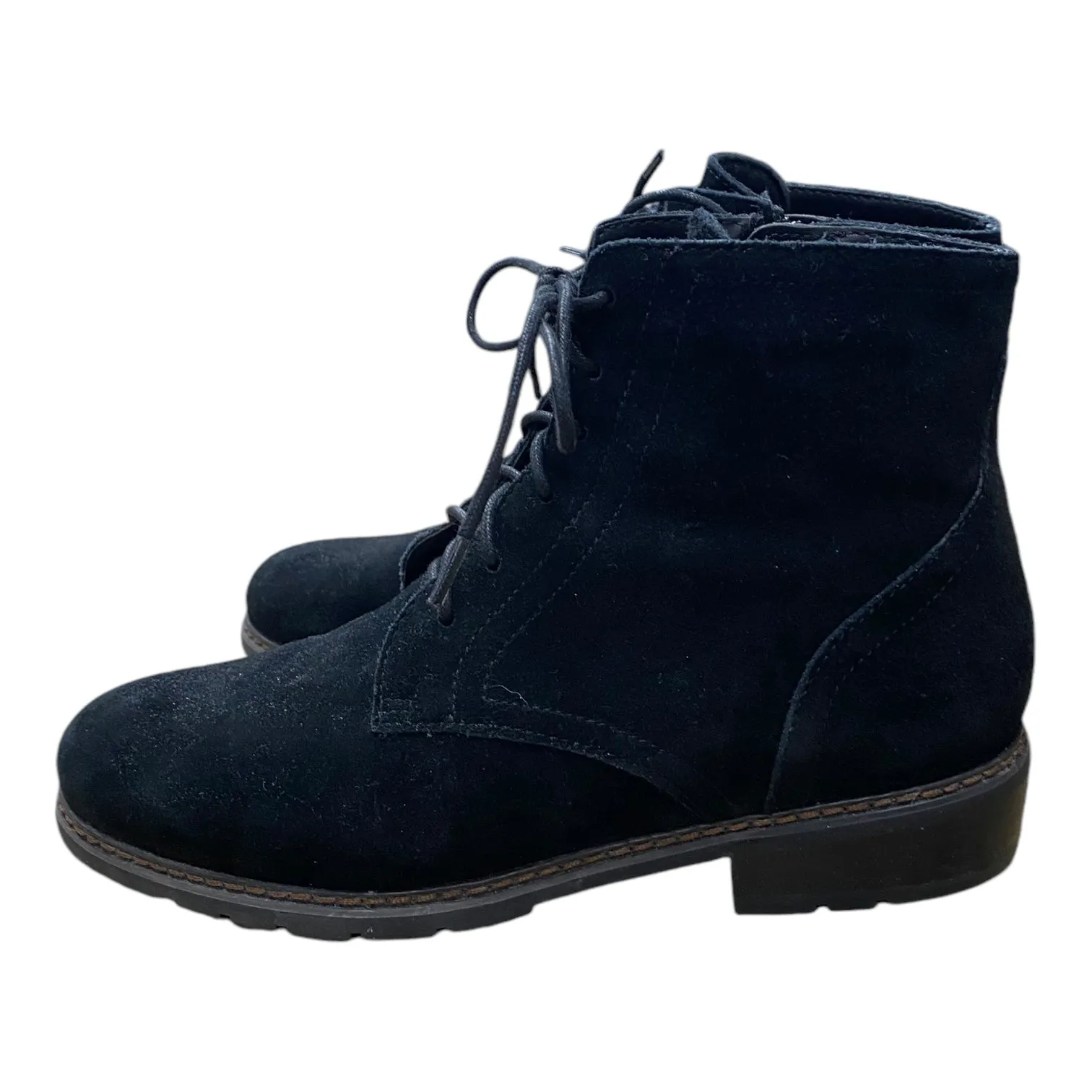 Boots Ankle Flats By Blondo In Black, Size: 8 Chanel Chain Boots