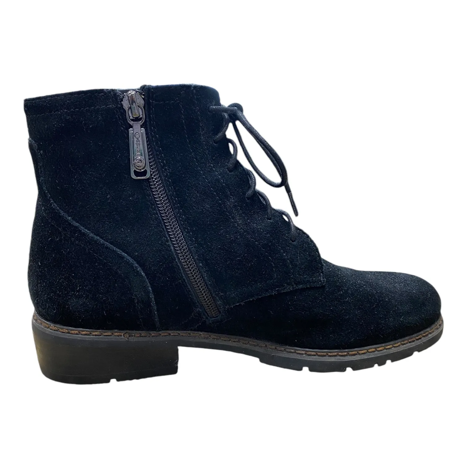 Sparkly Cowboy Boots Boots Ankle Flats By Blondo In Black, Size: 8