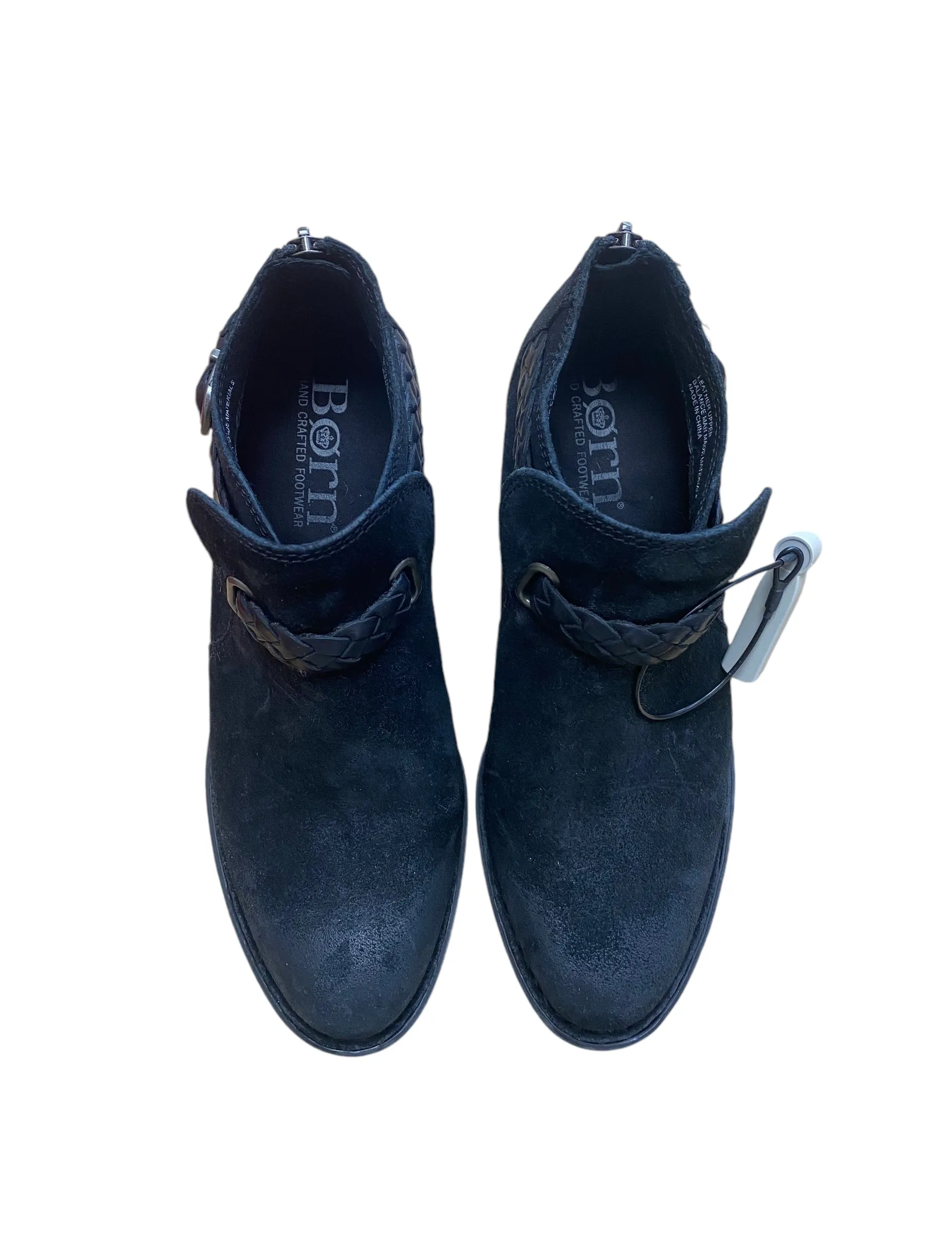 Boots Ankle Flats By Born In Black, Size: 6 Dirt Boots