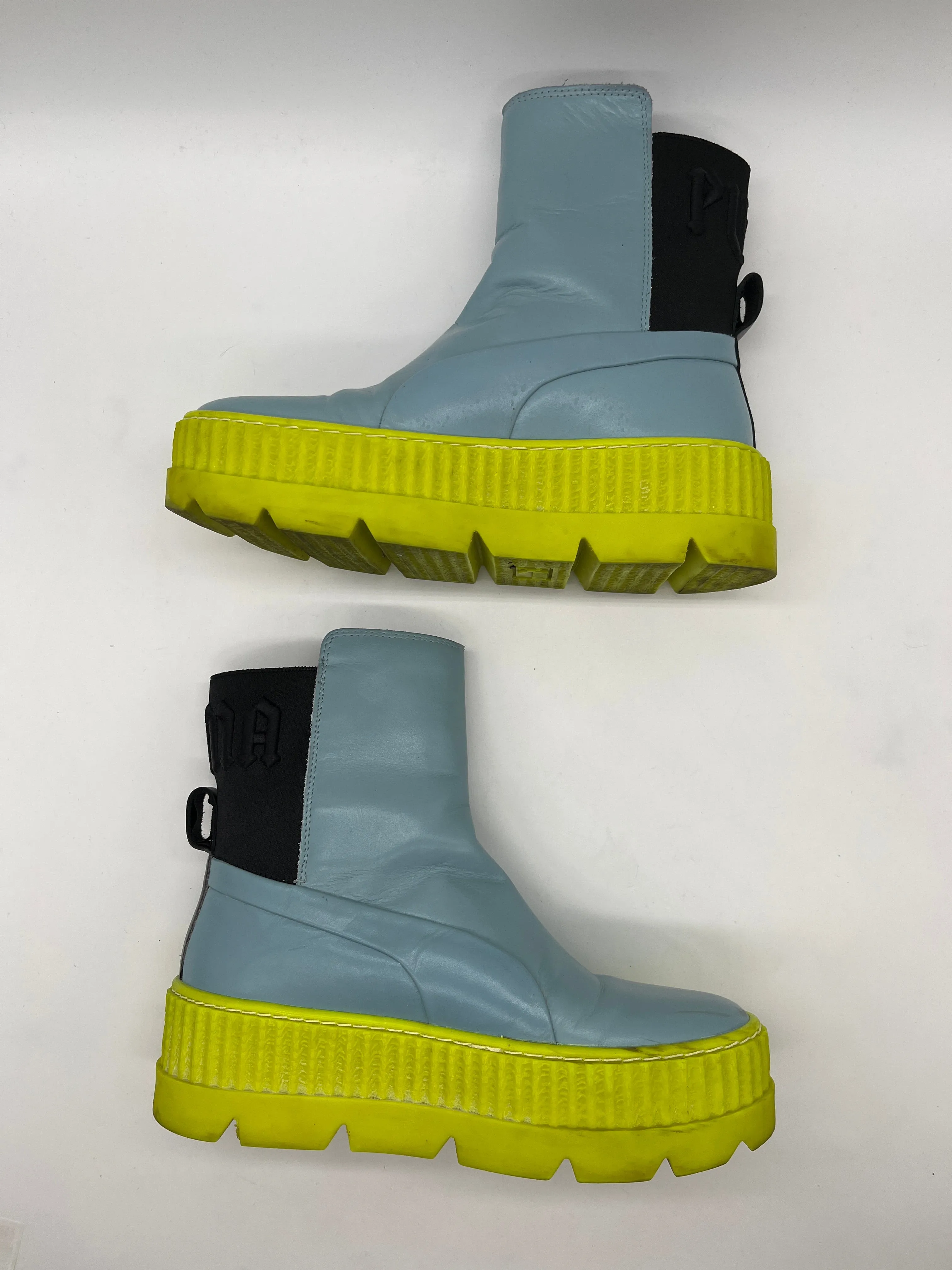 Boots Ankle Flats By Puma In Blue, Size: 7 Horse Boots For Riding