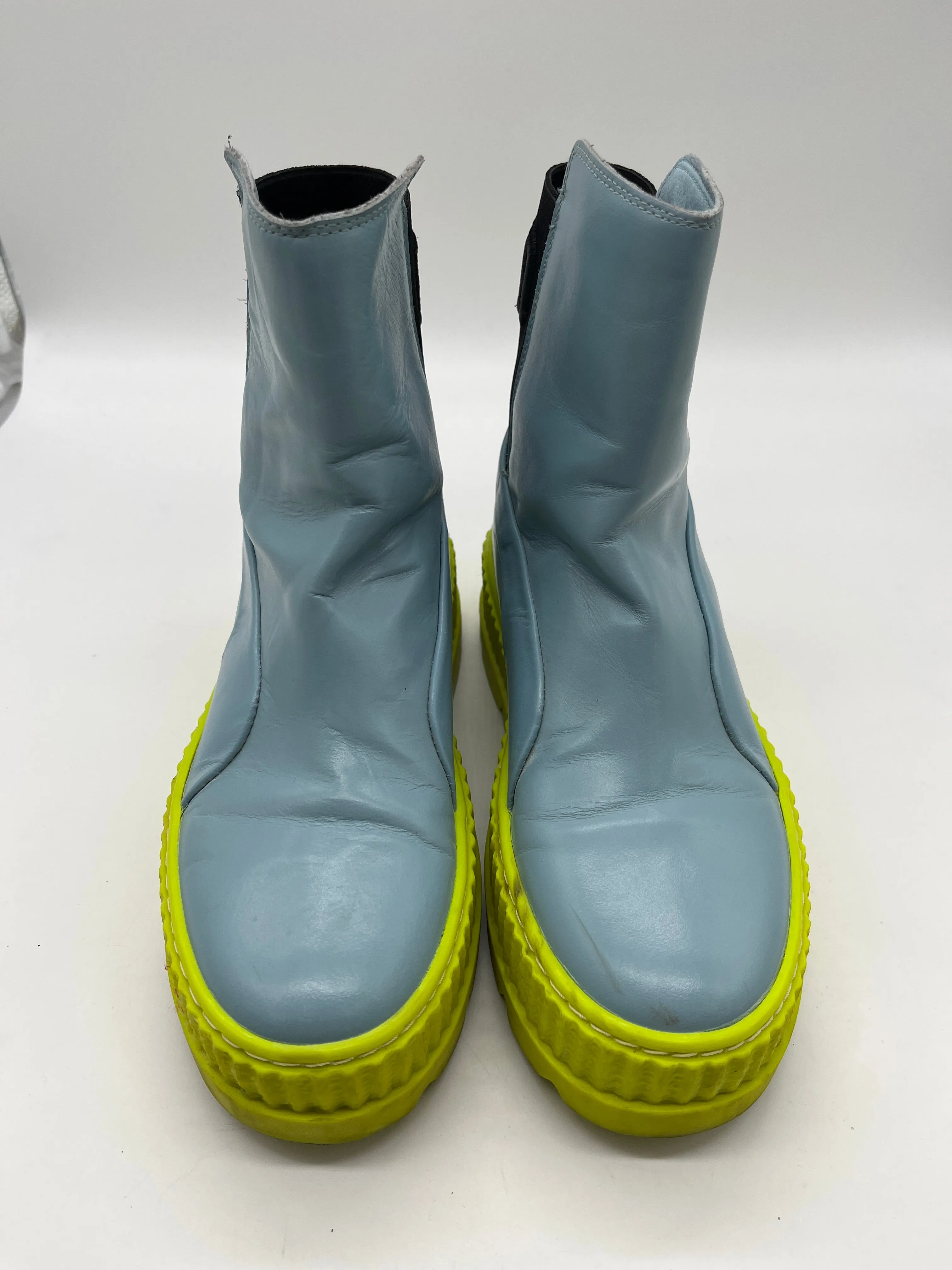 Boots Ankle Flats By Puma In Blue, Size: 7 Twister Boots