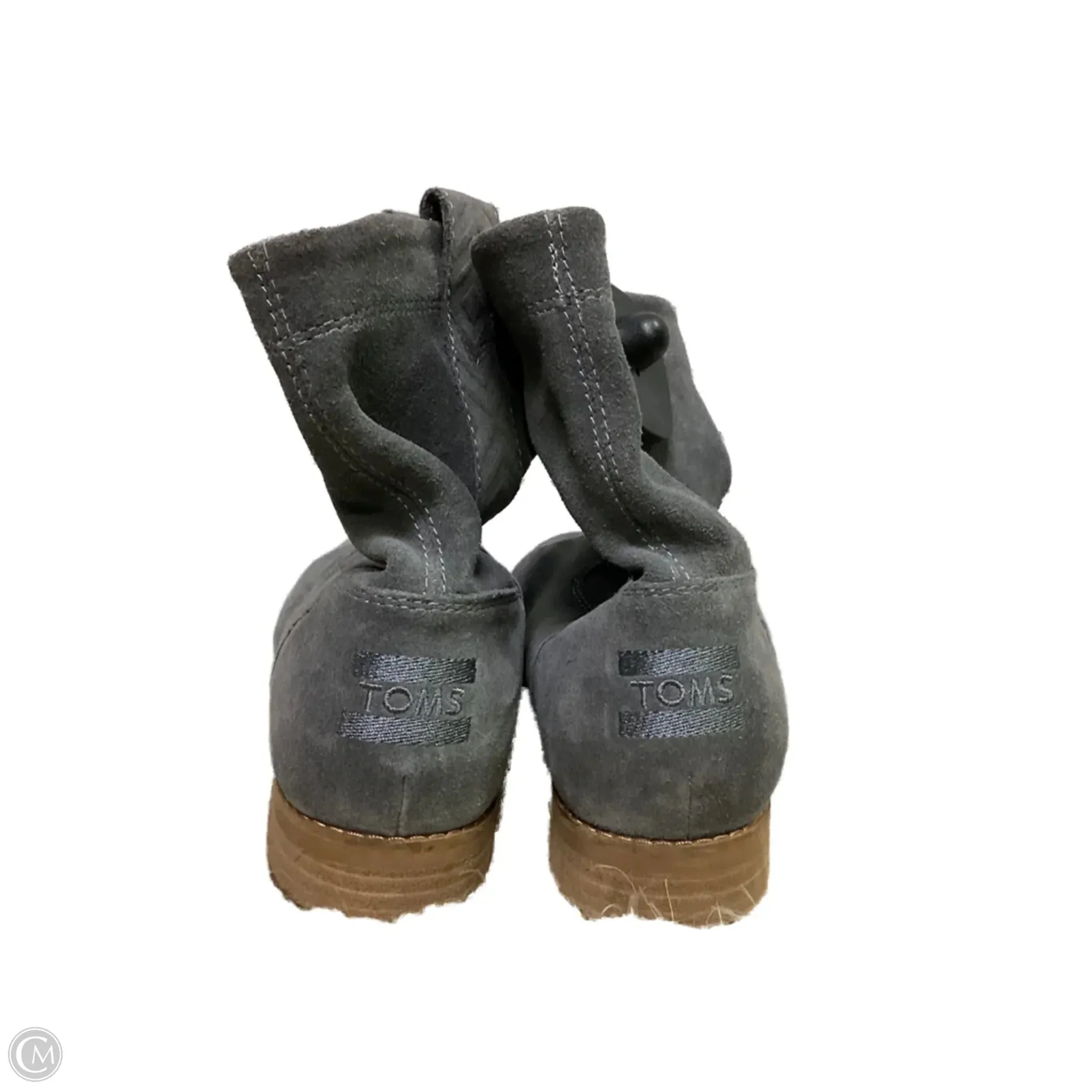 Boots Ankle Flats By Toms In Grey, Size: 7 Cowboy Boots In Laredo Tx