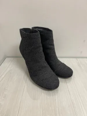 Boots Ankle Heels By Aerosoles In Grey, Size: 10 Cowboy Boots In Laredo Tx