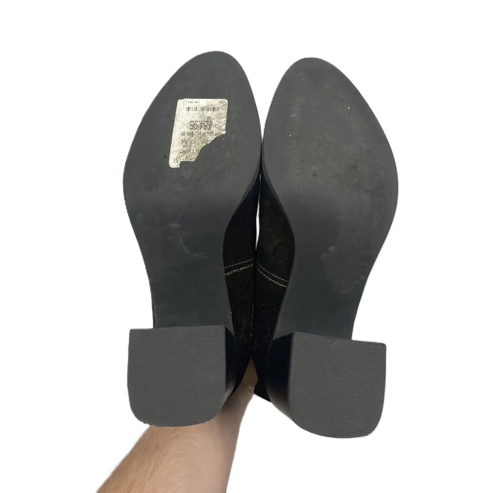 Women's Square Toe Boots Boots Ankle Heels By Bp In Multi-colored, Size: 12