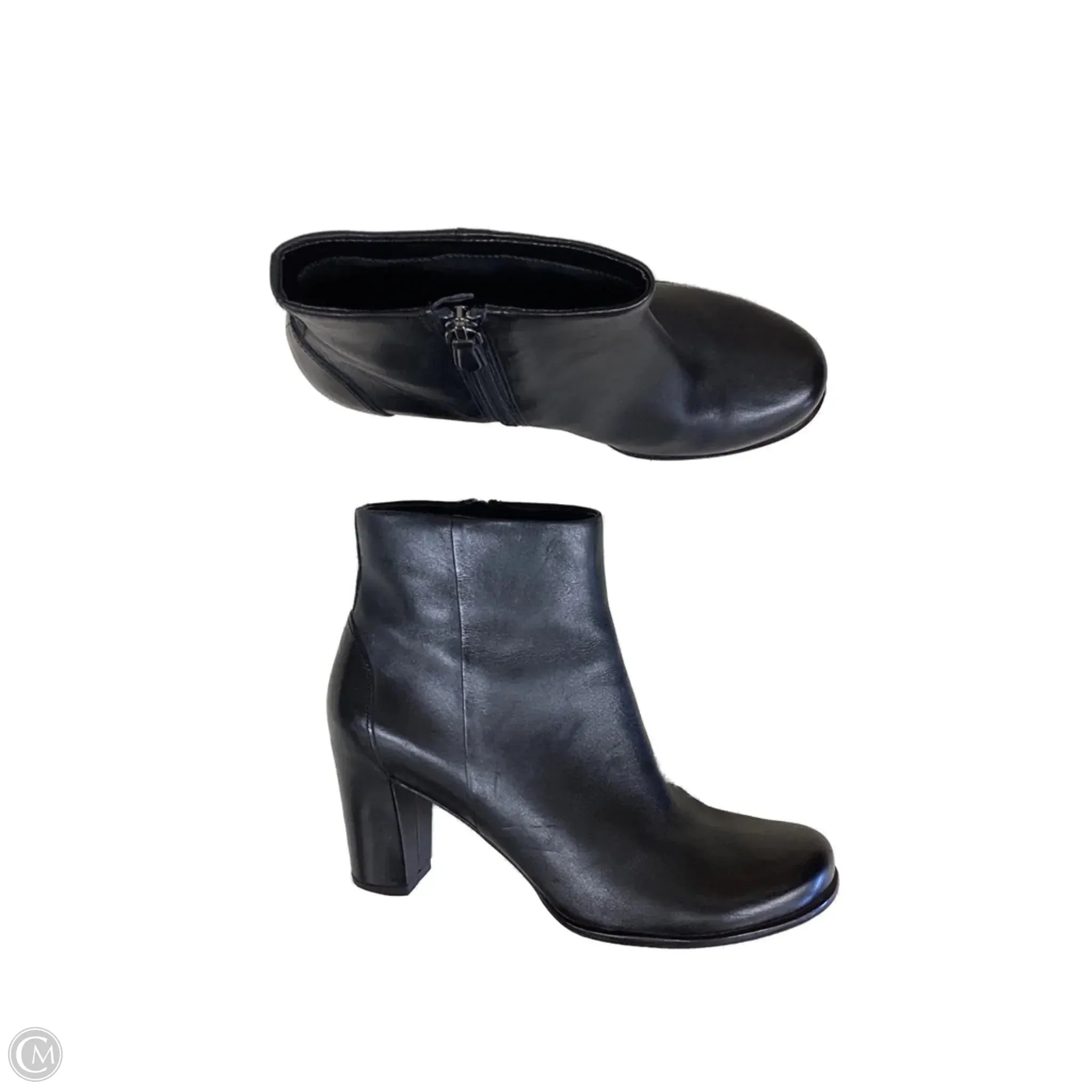 Prevalon Boots Boots Ankle Heels By Ecco In Black, Size: 10