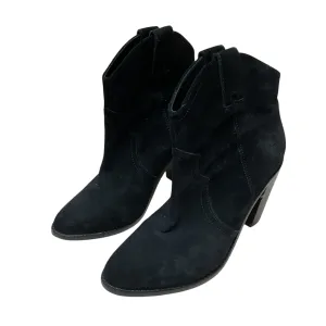 No Boundaries Boots Boots Ankle Heels By Joie In Black, Size:7.5