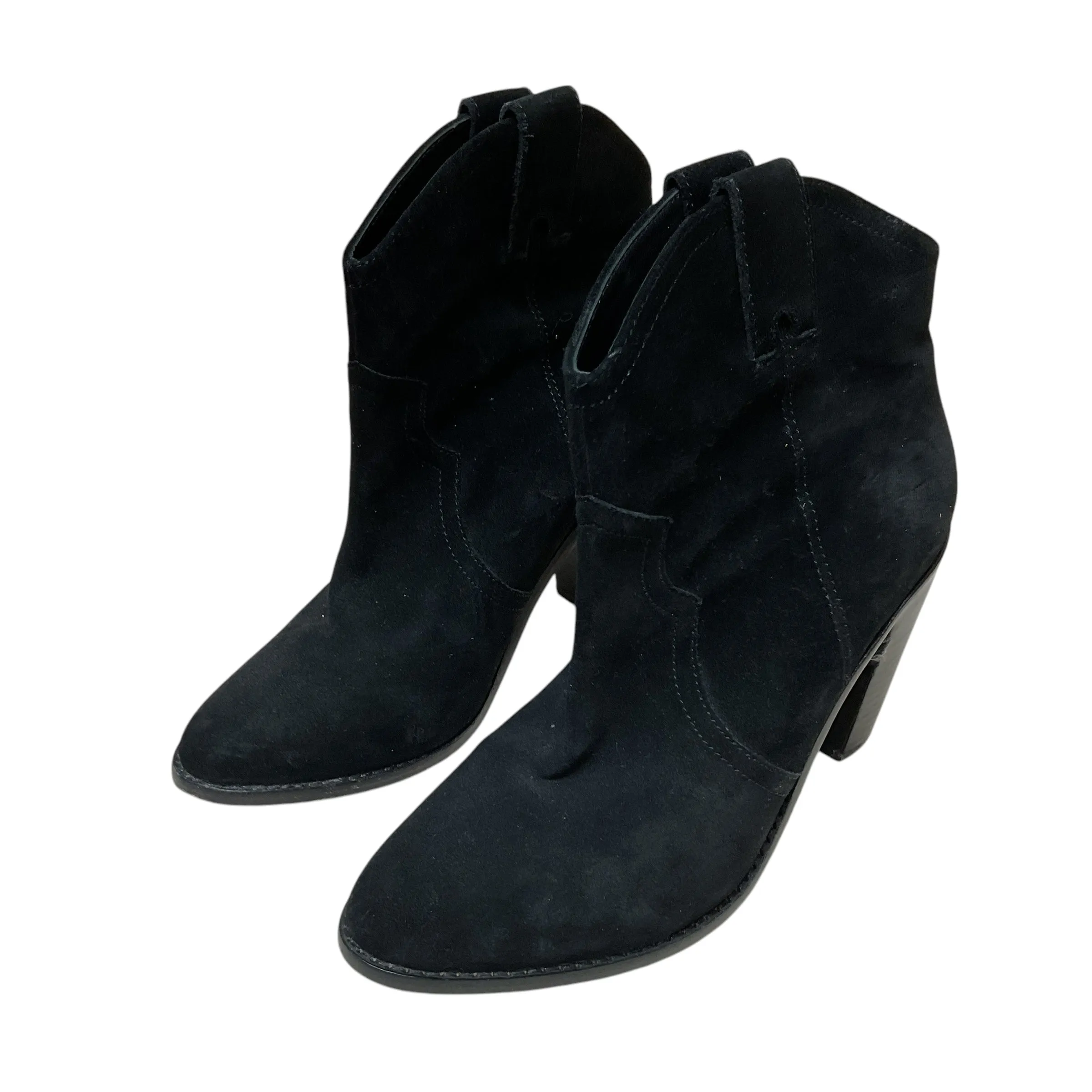 Wide Wide Width Boots Boots Ankle Heels By Joie In Black, Size:7.5