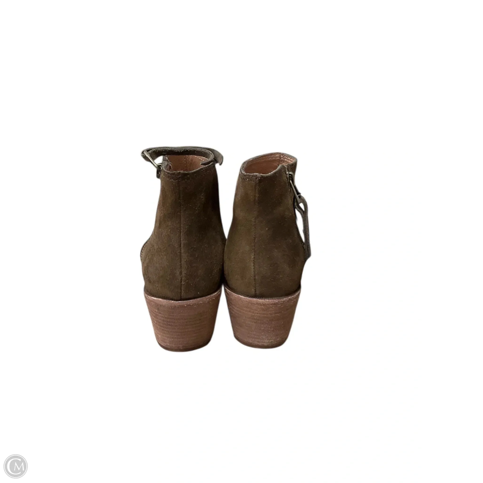 Hey Dude Bradley Boots Boots Ankle Heels By Madewell In Green, Size: 7.5