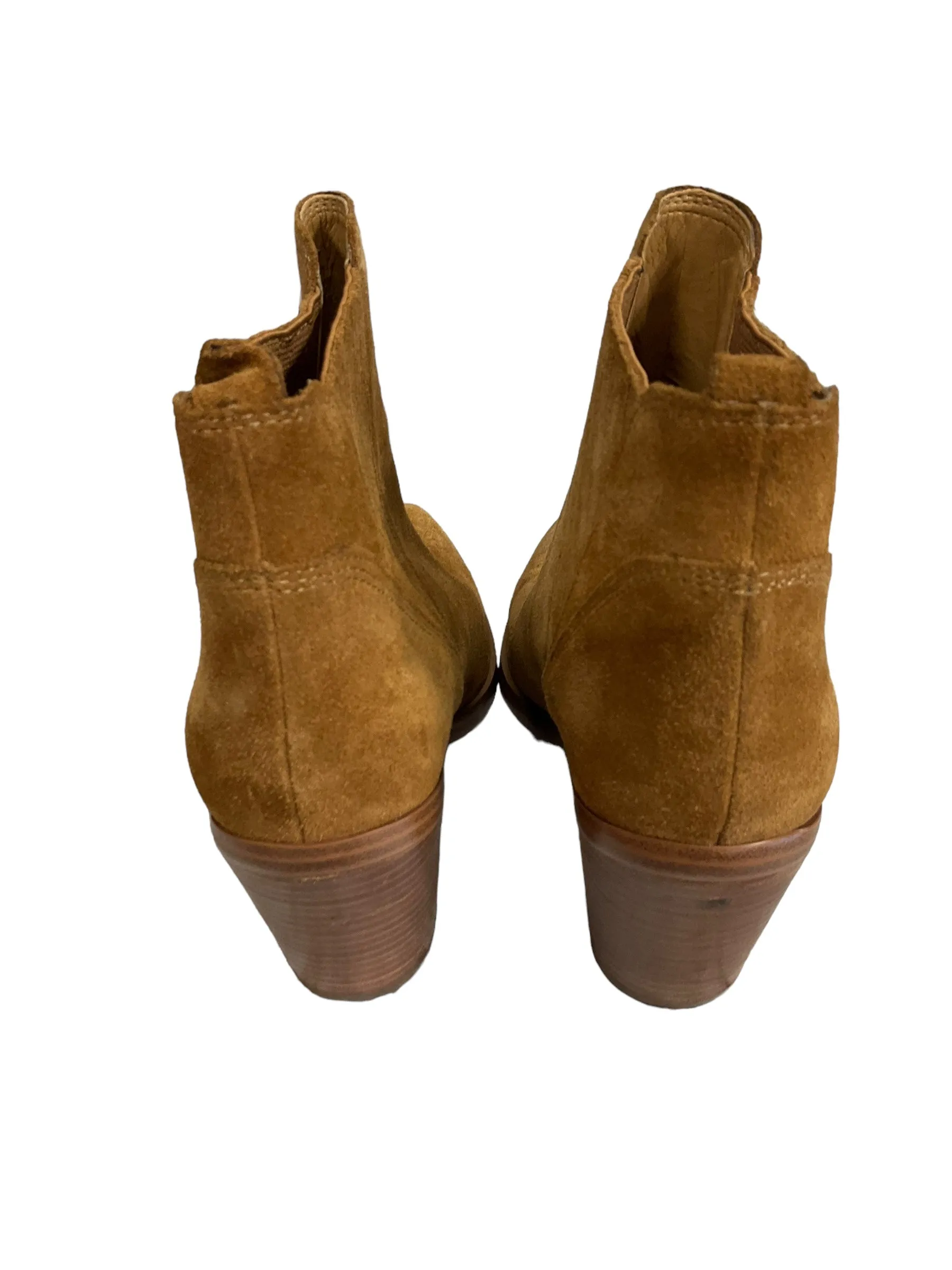 Boots Ankle Heels By Marc Fisher In Brown, Size: 6 Best Rain Boots