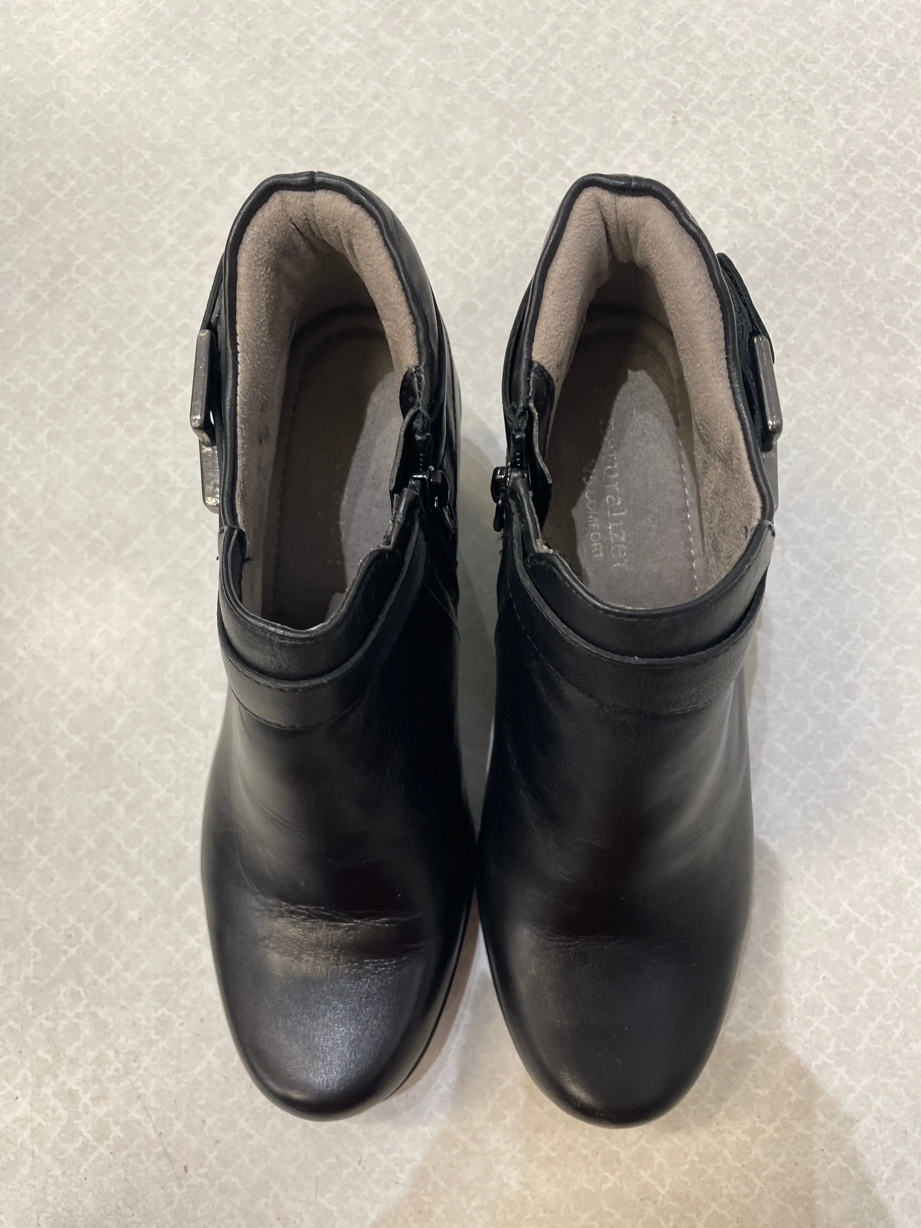 Pack Boots Boots Ankle Heels By Naturalizer In Black, Size: 8