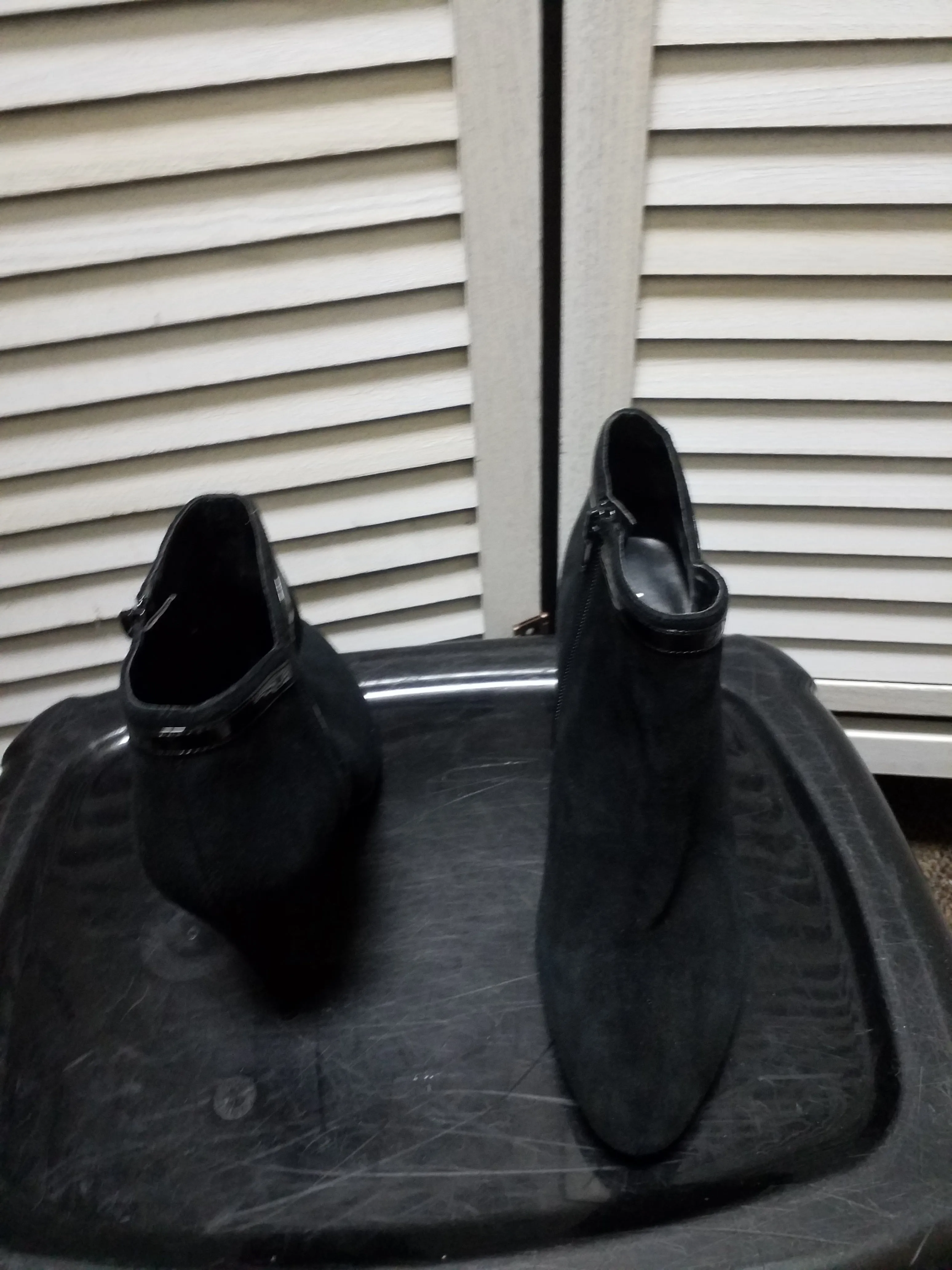 Boots Ankle Heels By Nine West  Size: 9 Fold Over Knee Boots