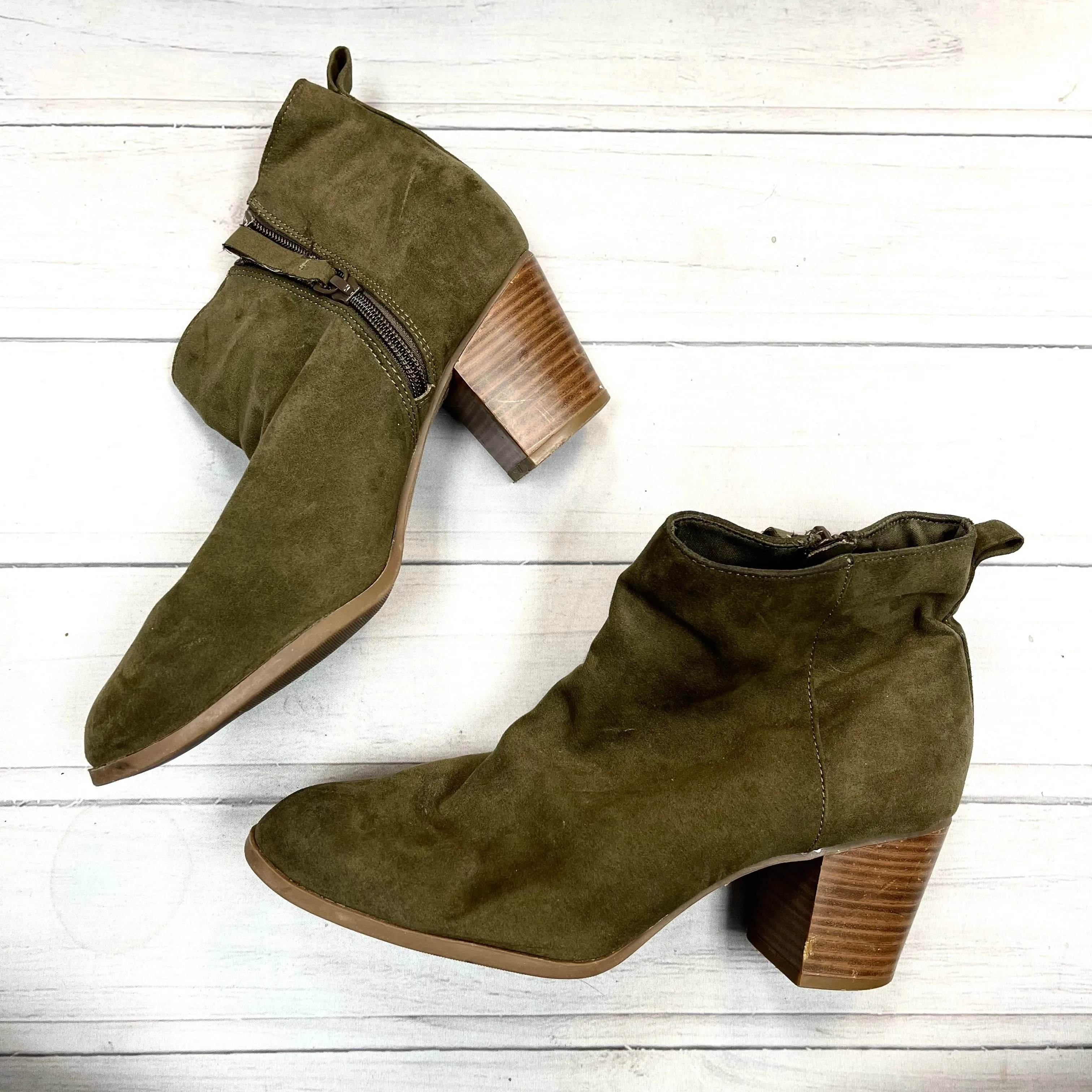 Osb Boots Boots Ankle Heels By Old Navy  Size: 9