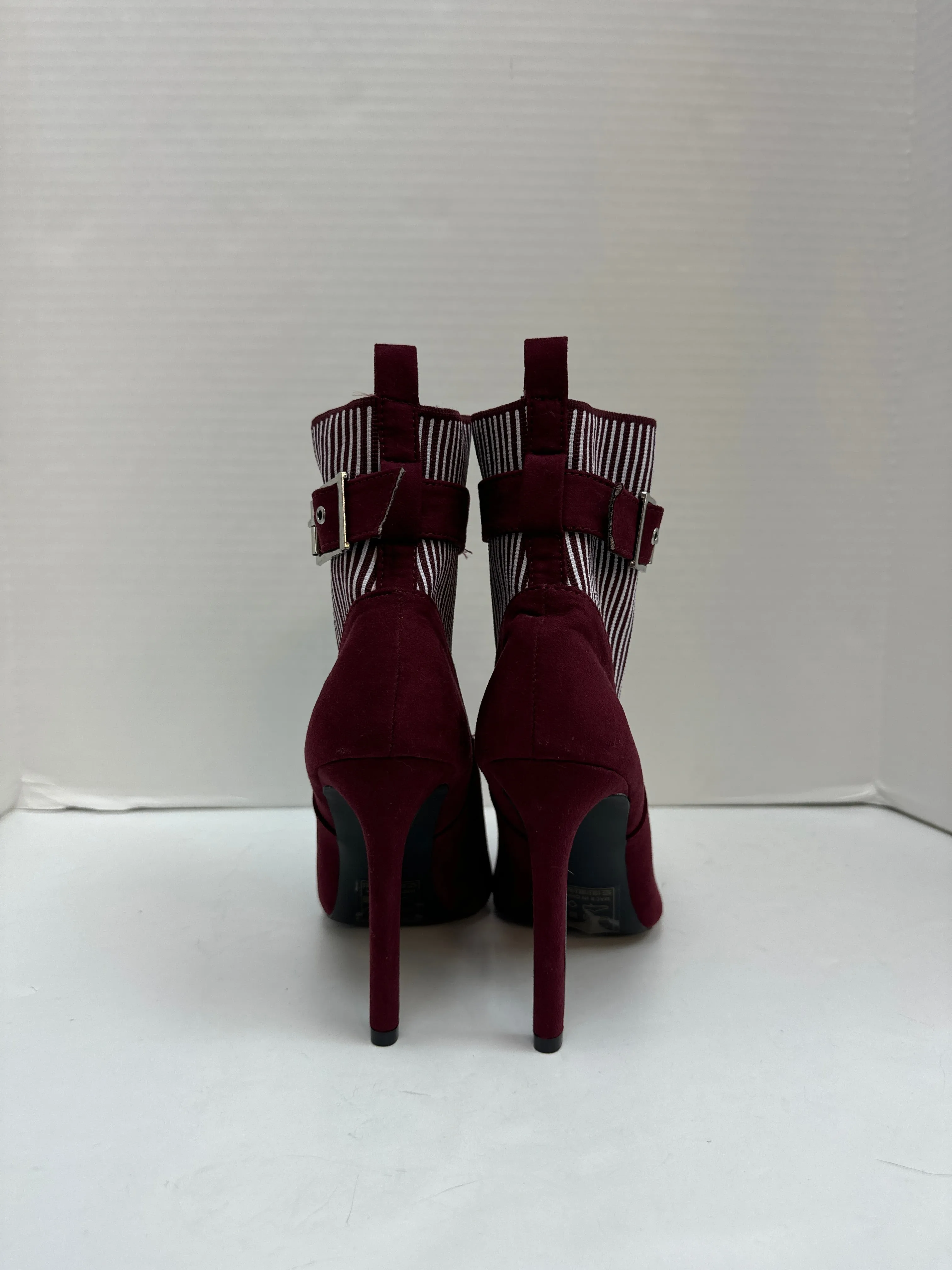 Boots Ankle Heels By Qupid In Mauve, Size: 9 Best Tactical Boots