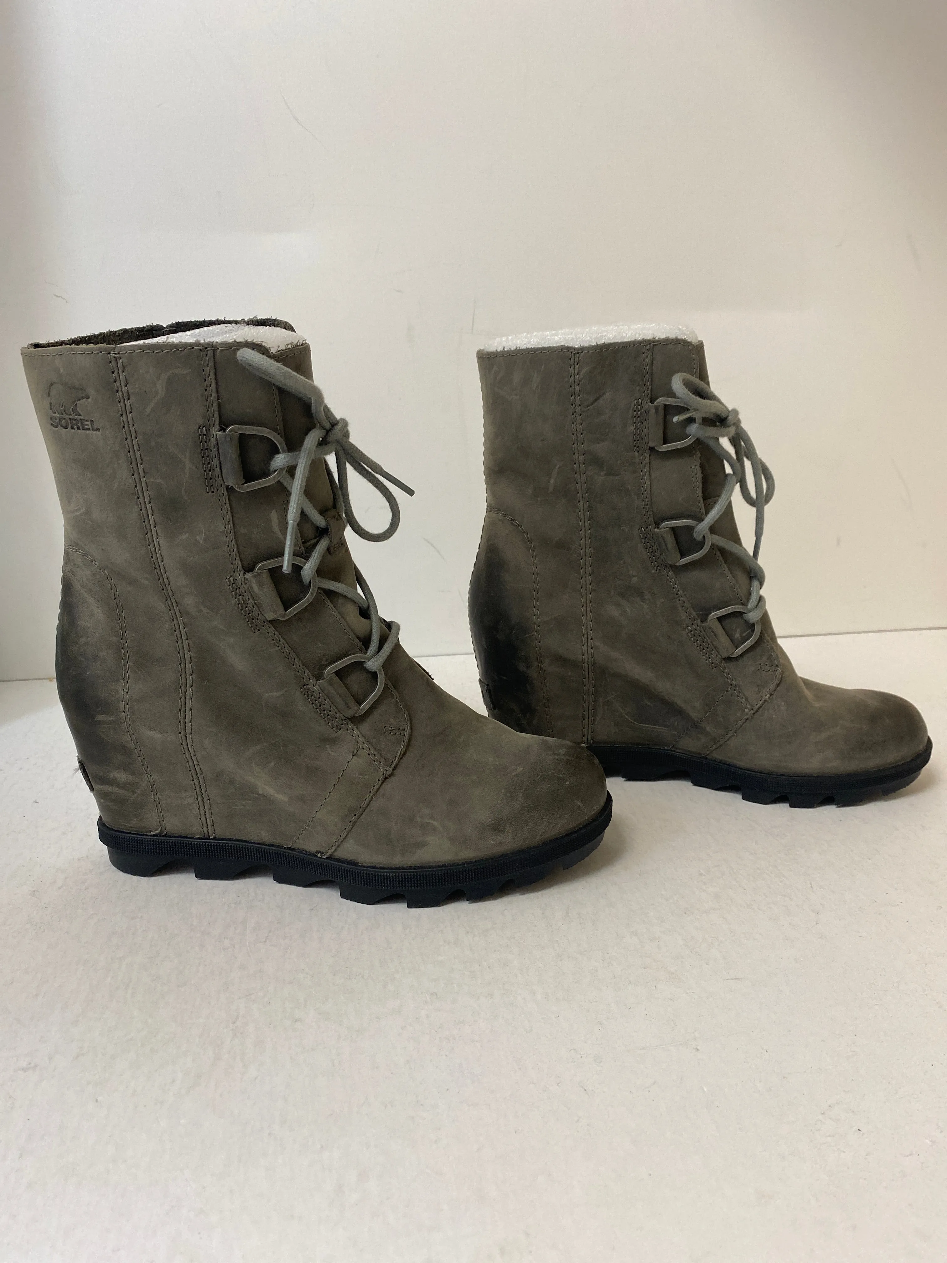 Boots Ankle Heels By Sorel In Grey, Size: 8.5 Salomon Jungle Boots