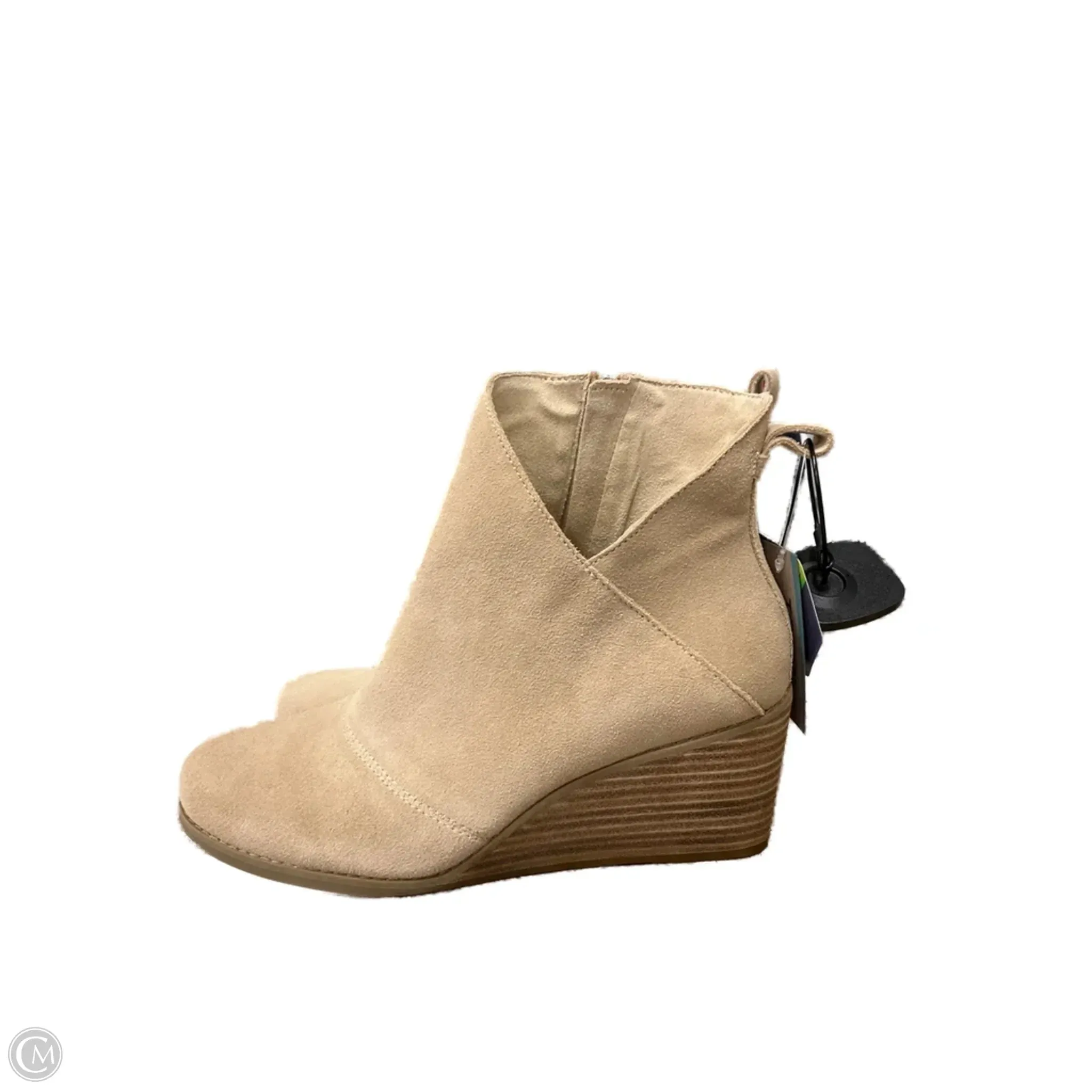 Muck Rubber Boots Boots Ankle Heels By Toms In Beige, Size: 9