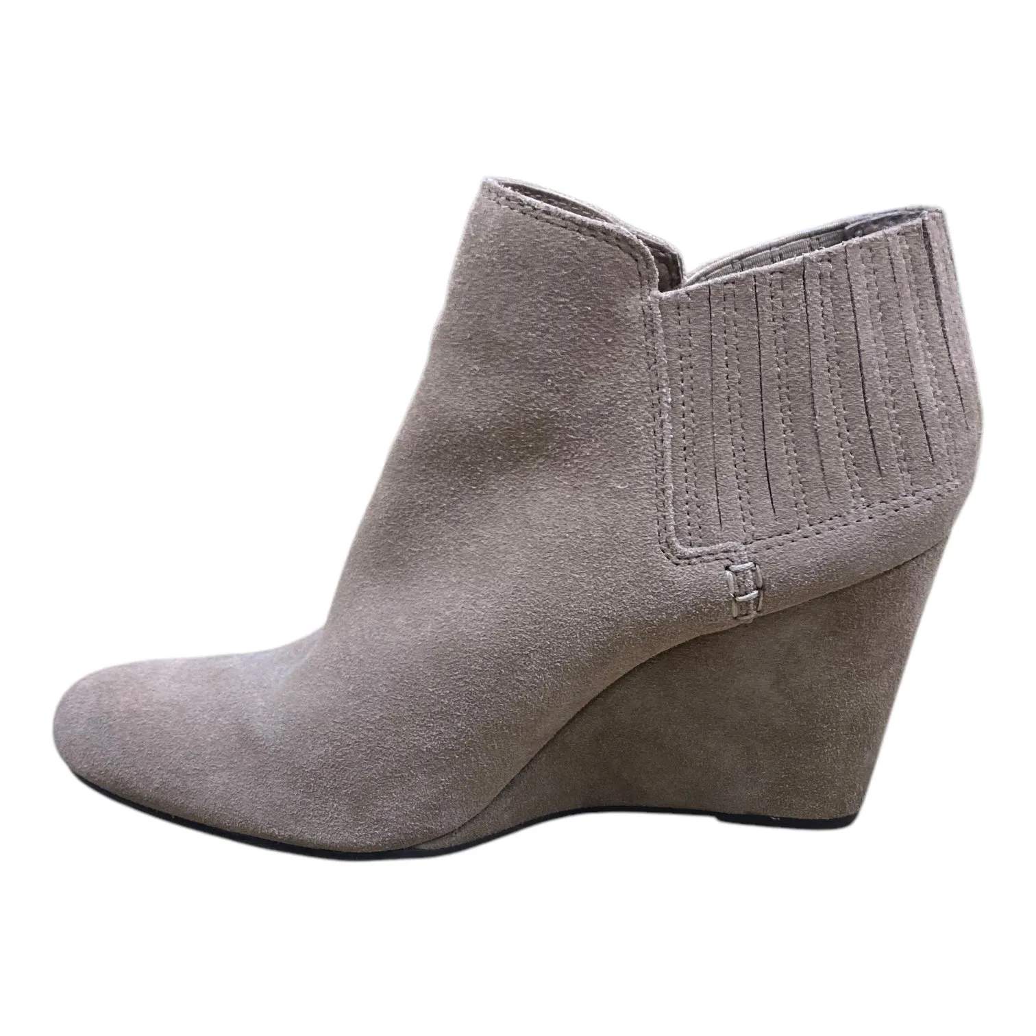 Wide Box Work Boots Boots Ankle Heels By Toms In Tan, Size: 11