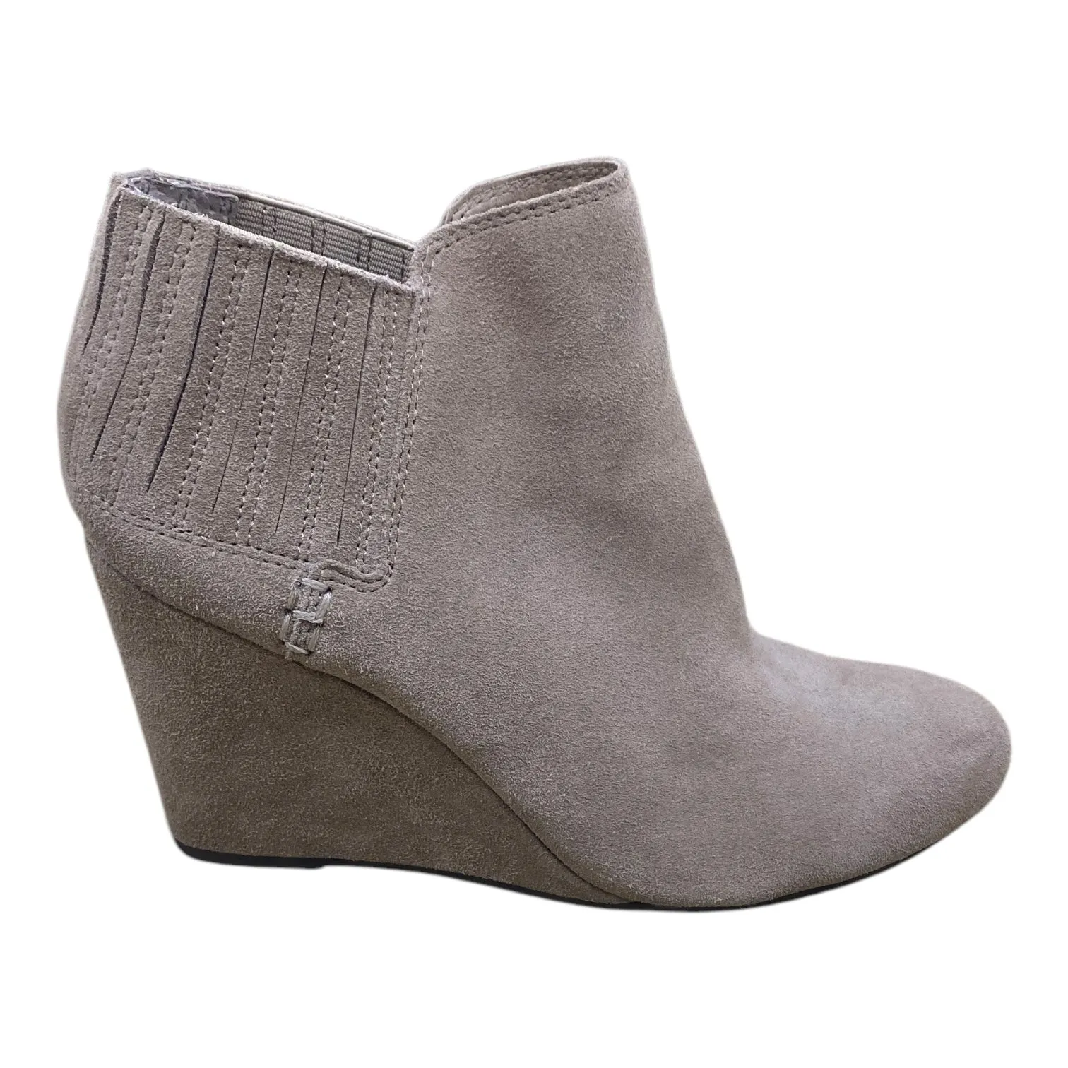 Motorcycle Boots Street Boots Ankle Heels By Toms In Tan, Size: 11