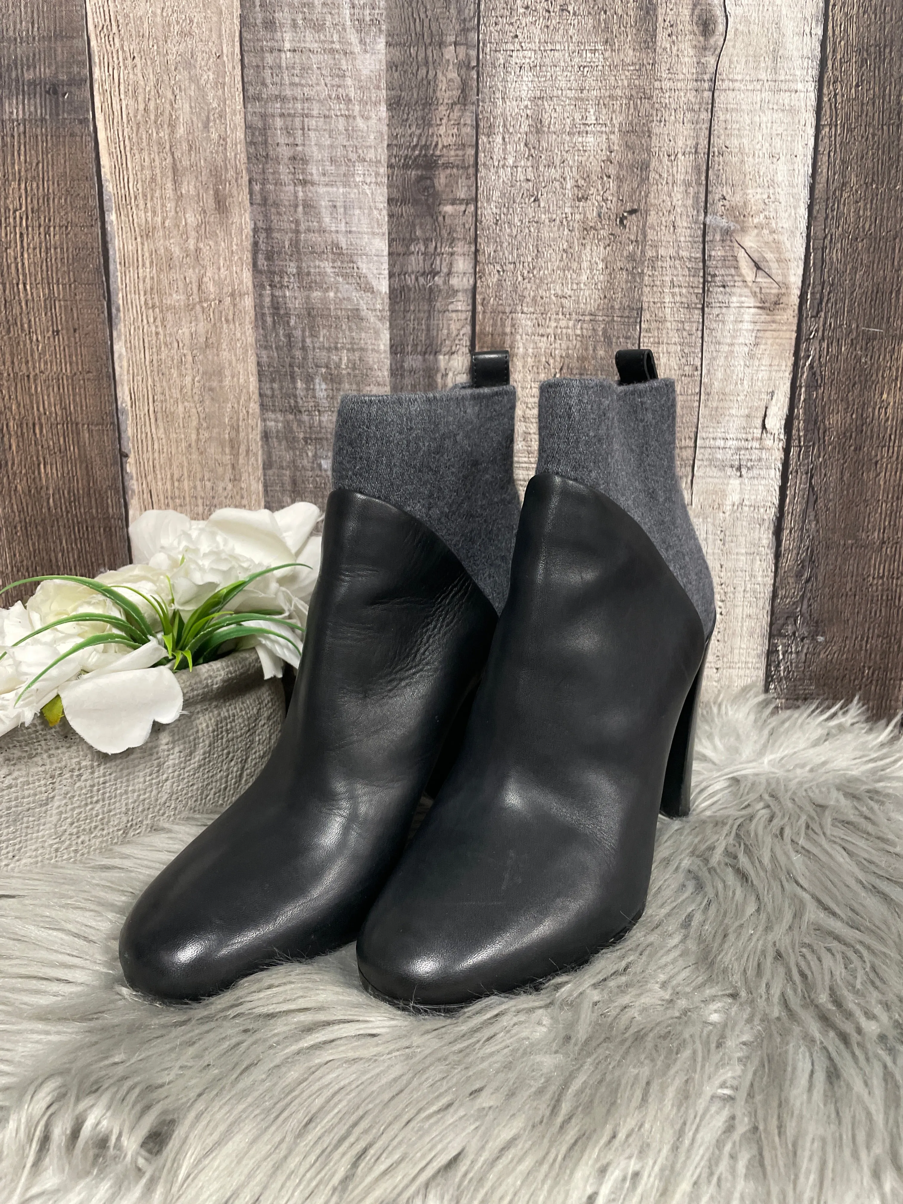 Boots Ankle Heels By Vince In Black, Size: 9 Equine Shipping Boots