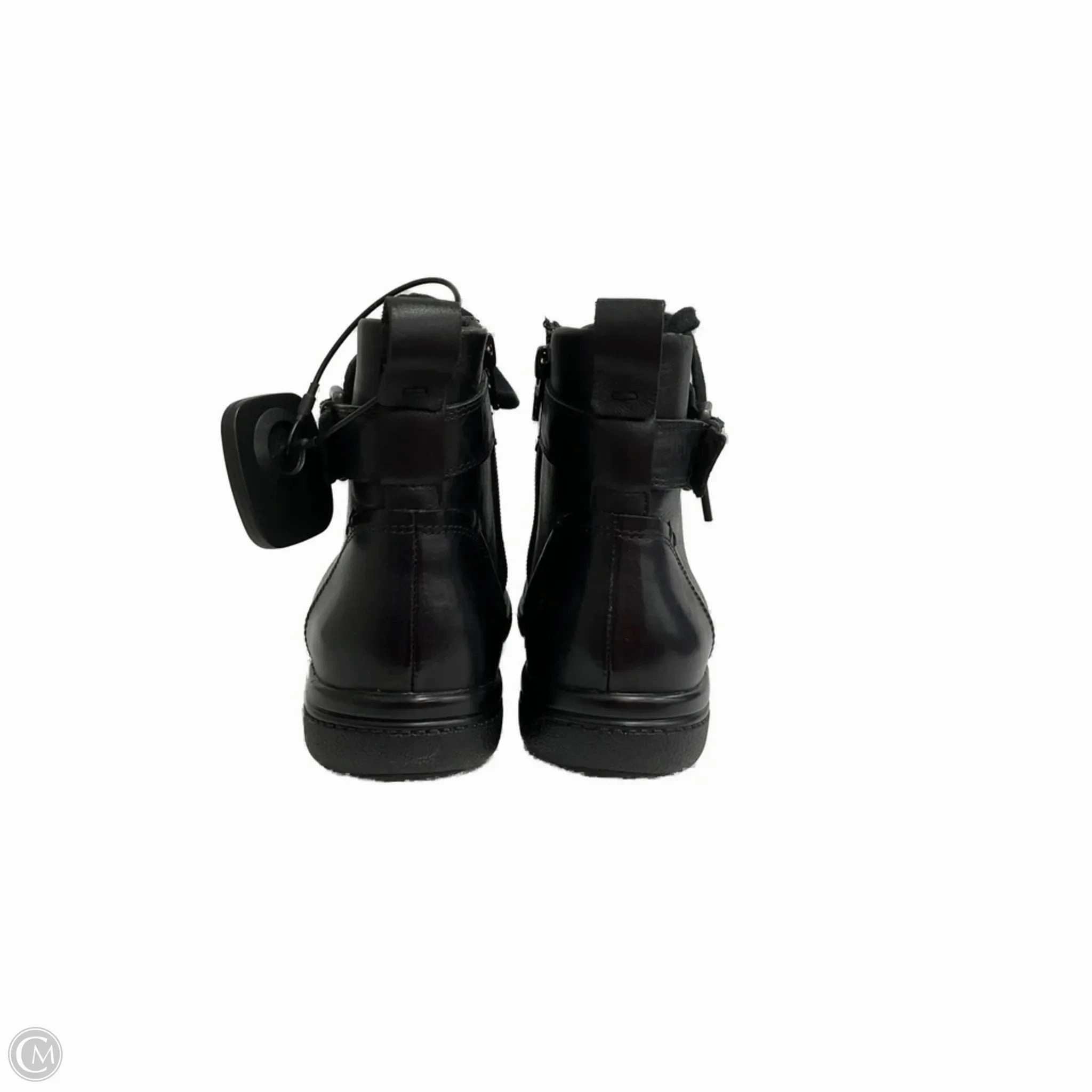 Top Rated Work Boots Boots Ankle Flats By Clarks In Black, Size: 7