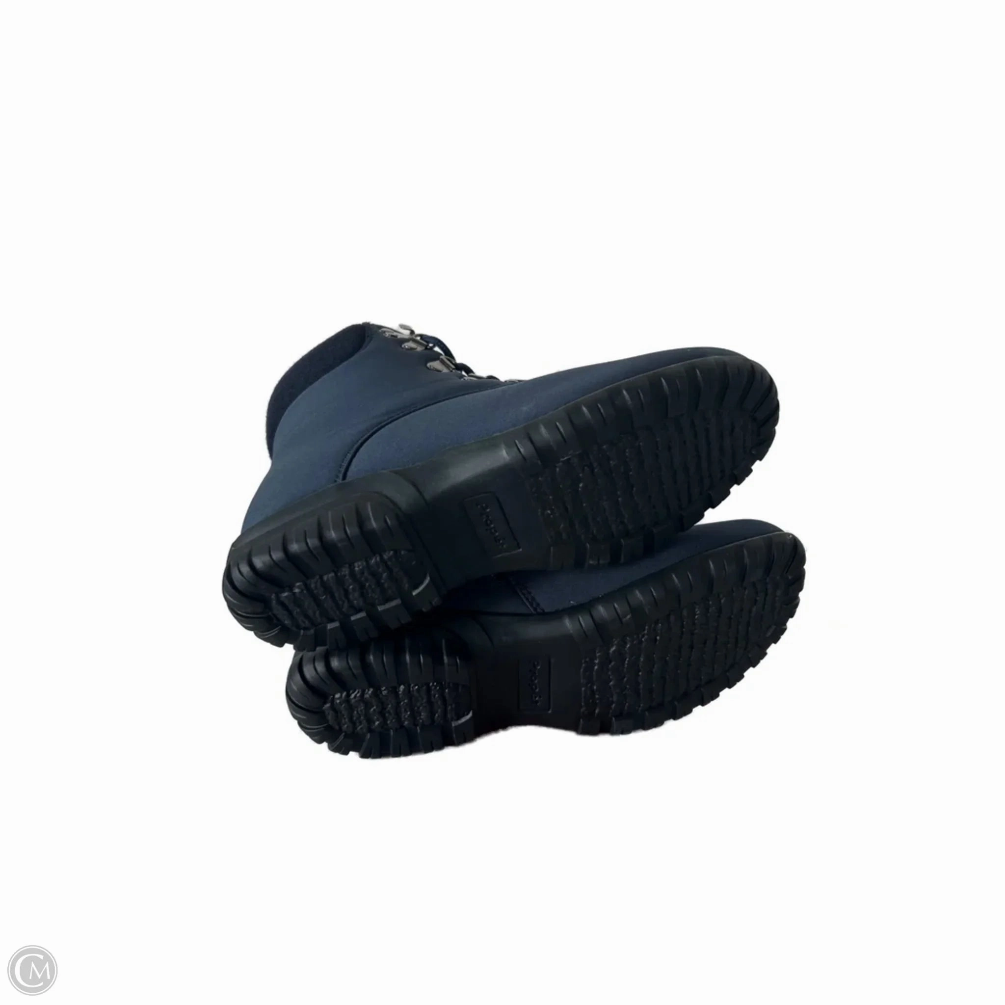 Comfy Boots Boots Ankle Flats By Clothes Mentor In Blue, Size: 7