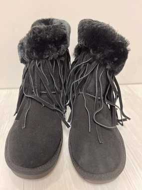 Waterproofing For Leather Boots Boots Ankle Flats By Lamo In Black, Size: 7