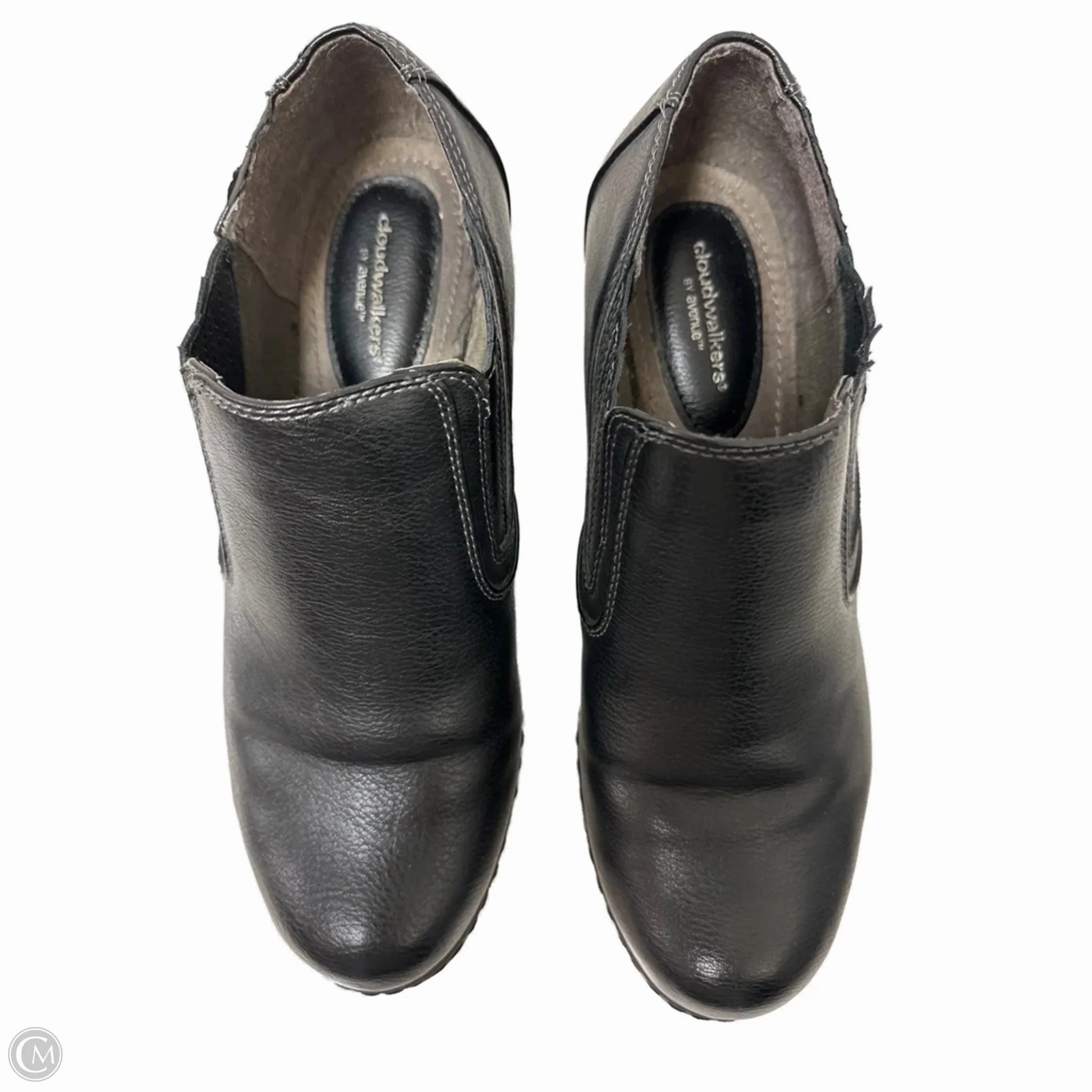 Lifestride Boots Boots Ankle Heels By Avenue In Black, Size: 10