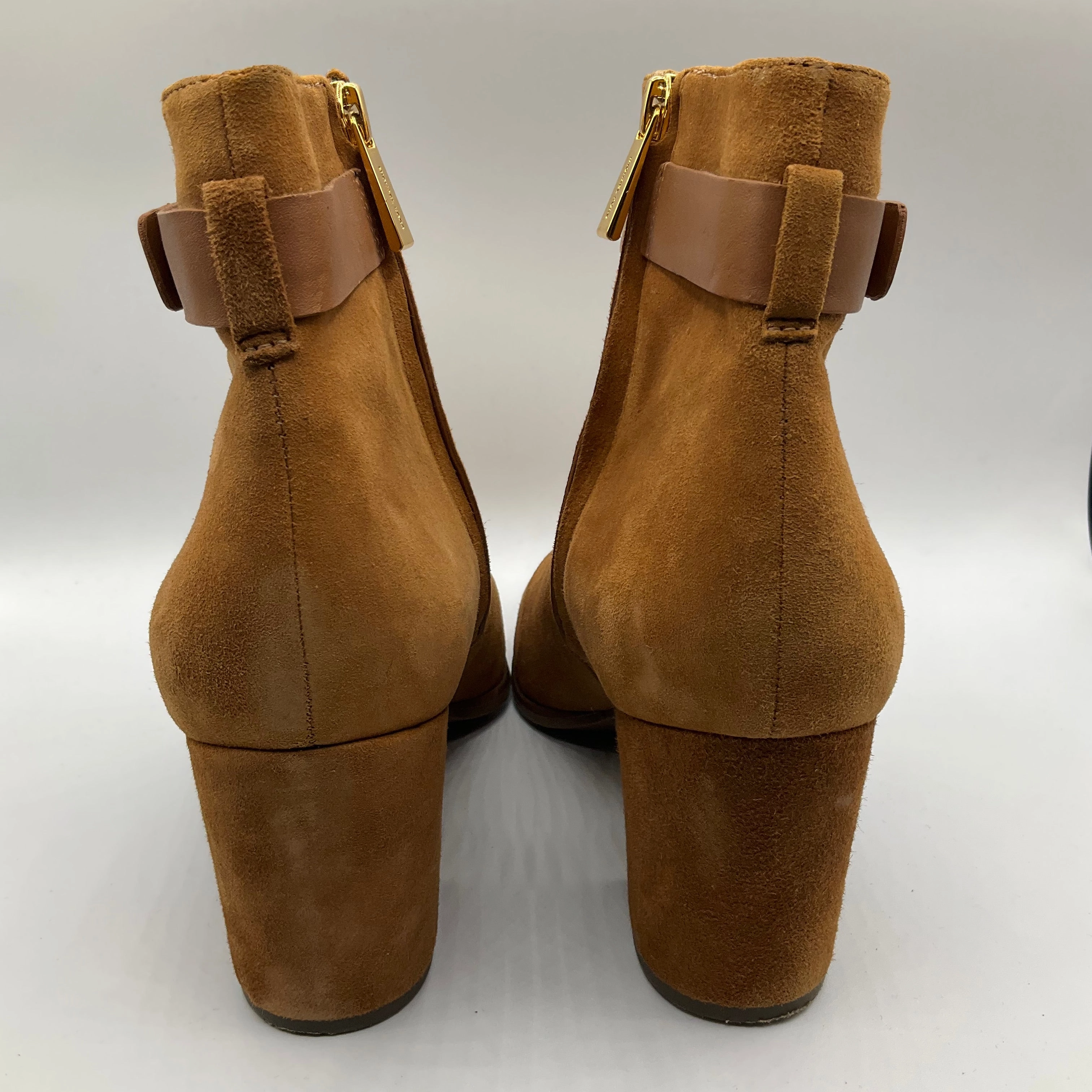 Snip Toe Boots Boots Ankle Heels By Michael Kors In Brown, Size: 10