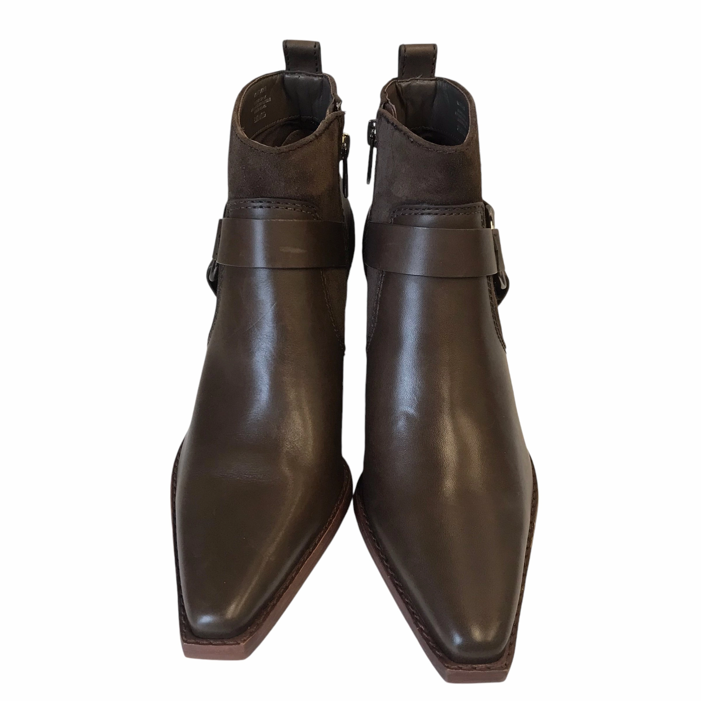 Boots Ankle Heels By Vince Camuto In Brown, Size:8.5 Comfortable High Heels For Dancing