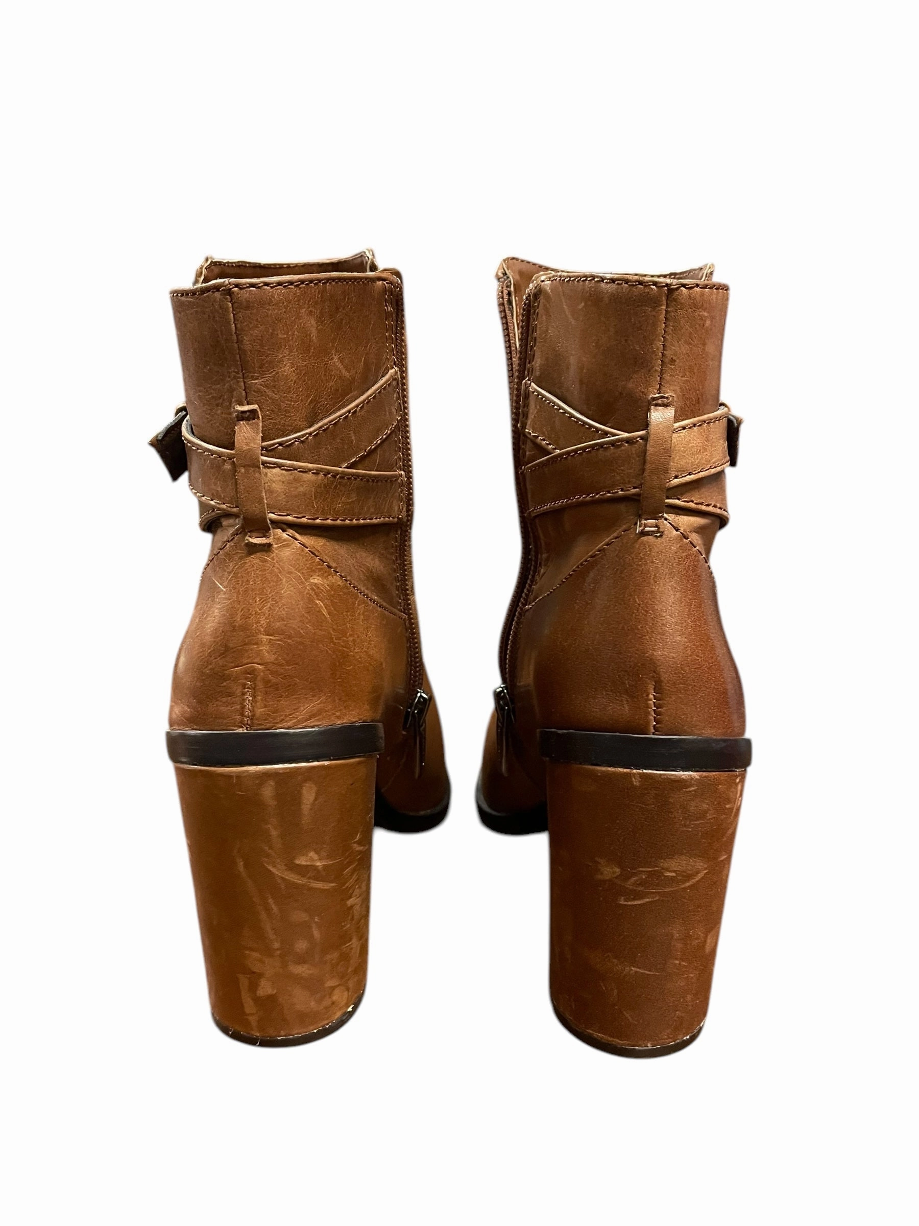 Boots Ankle Heels By Vince Camuto In Brown, Size: 8 Durango Boots