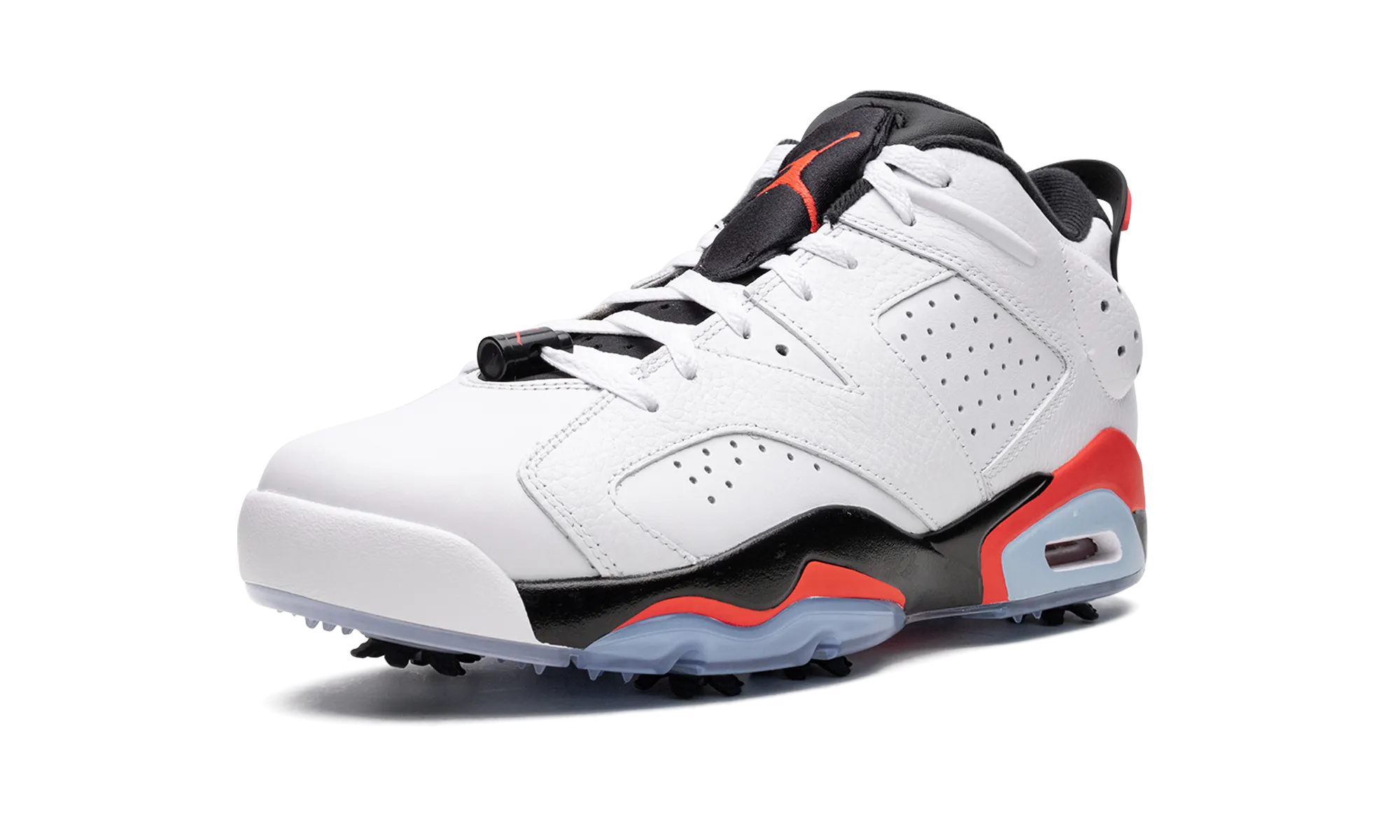 Air Jordan 6 Golf "White Infrared" Blue Sneakers