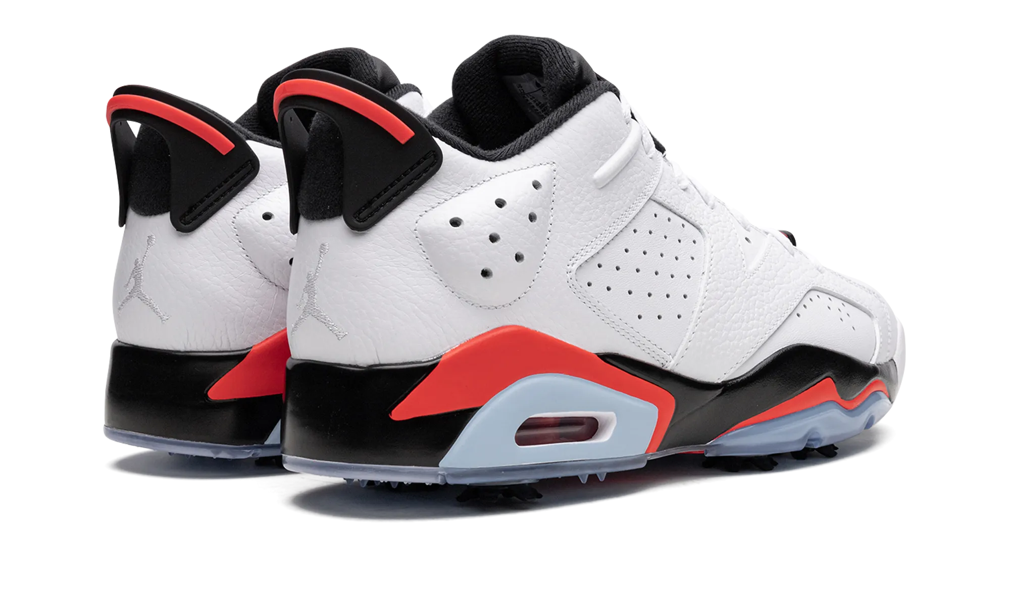 Memory Foam Slip On Sneakers Air Jordan 6 Golf "White Infrared"