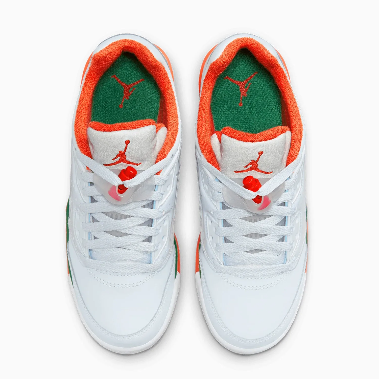 Kid's Air Jordan 5 Retro "Miami Hurricanes" Grade School By Sneakers