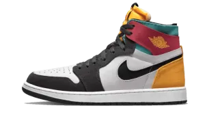 Air Jordan 1 High Zoom Air CMFT Multi-Color Fitness Sneakers