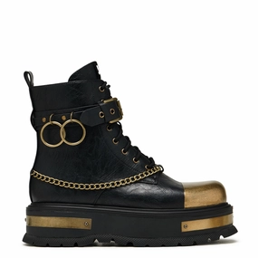 Vintage Borin Men's Platform Boots - Faded Ash Guarachero Boots