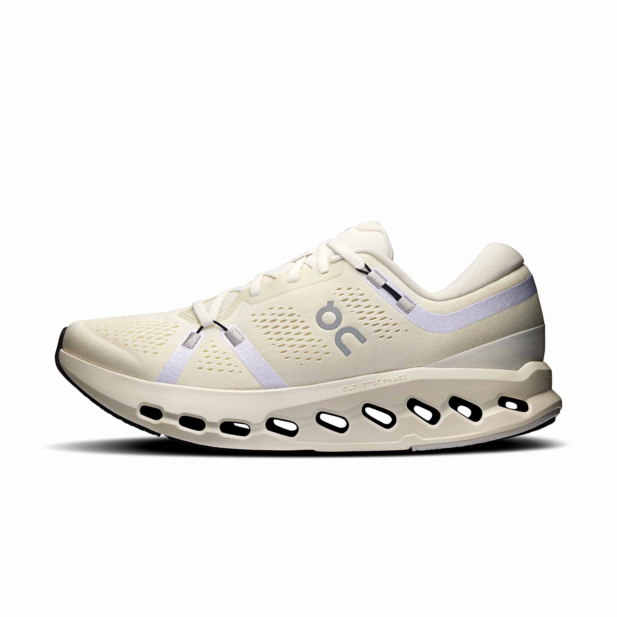 On | Men's Cloudsurfer 2 Running Shoes - Ivory/Ivory Summer Casual Slip On Shoes