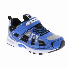 Boy's Storm Sneakers In Blue- Grey Mushroom Sneakers