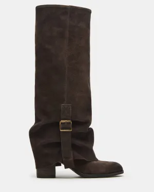 BOZEMAN DARK TAUPE SUEDE Shrimp Boots