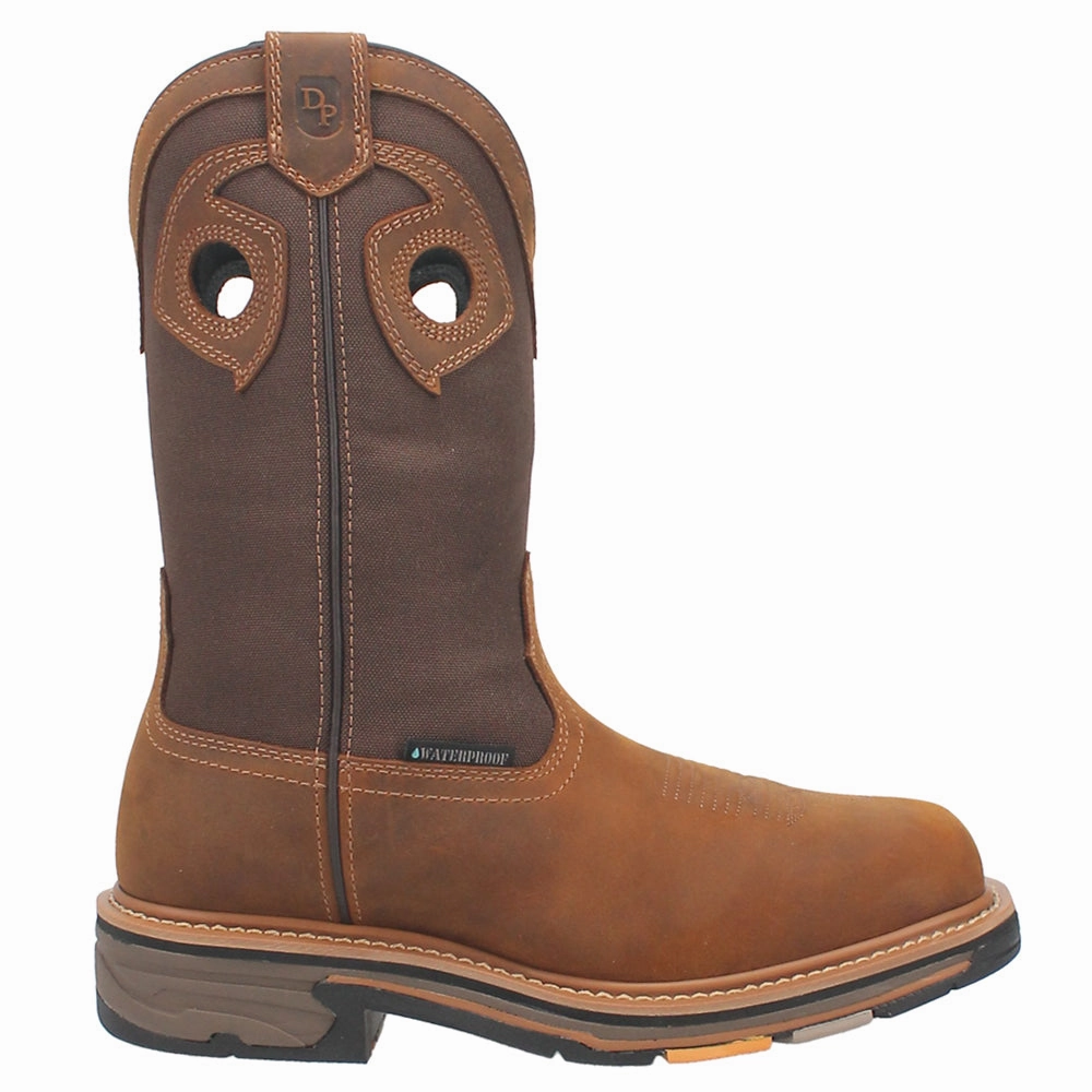 Denim Over The Knee Boots Bram 11 Inch Waterproof Composite Toe Work Boots