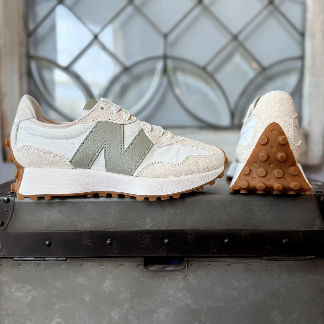 New Balance 327 Linen Sea Salt Olivine Women's Where To Buy New Balance 9060