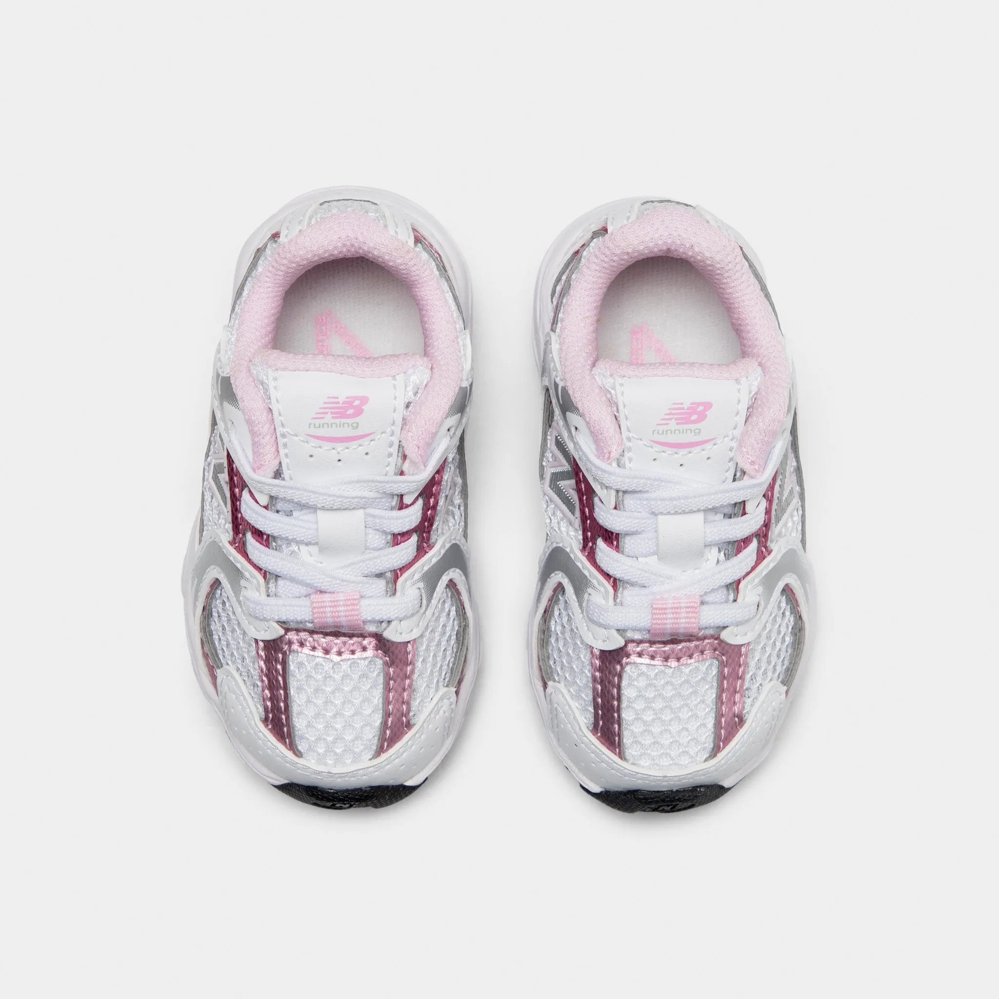 New Balance Blue And Grey New Balance Infants' 530 White / Pink Sugar