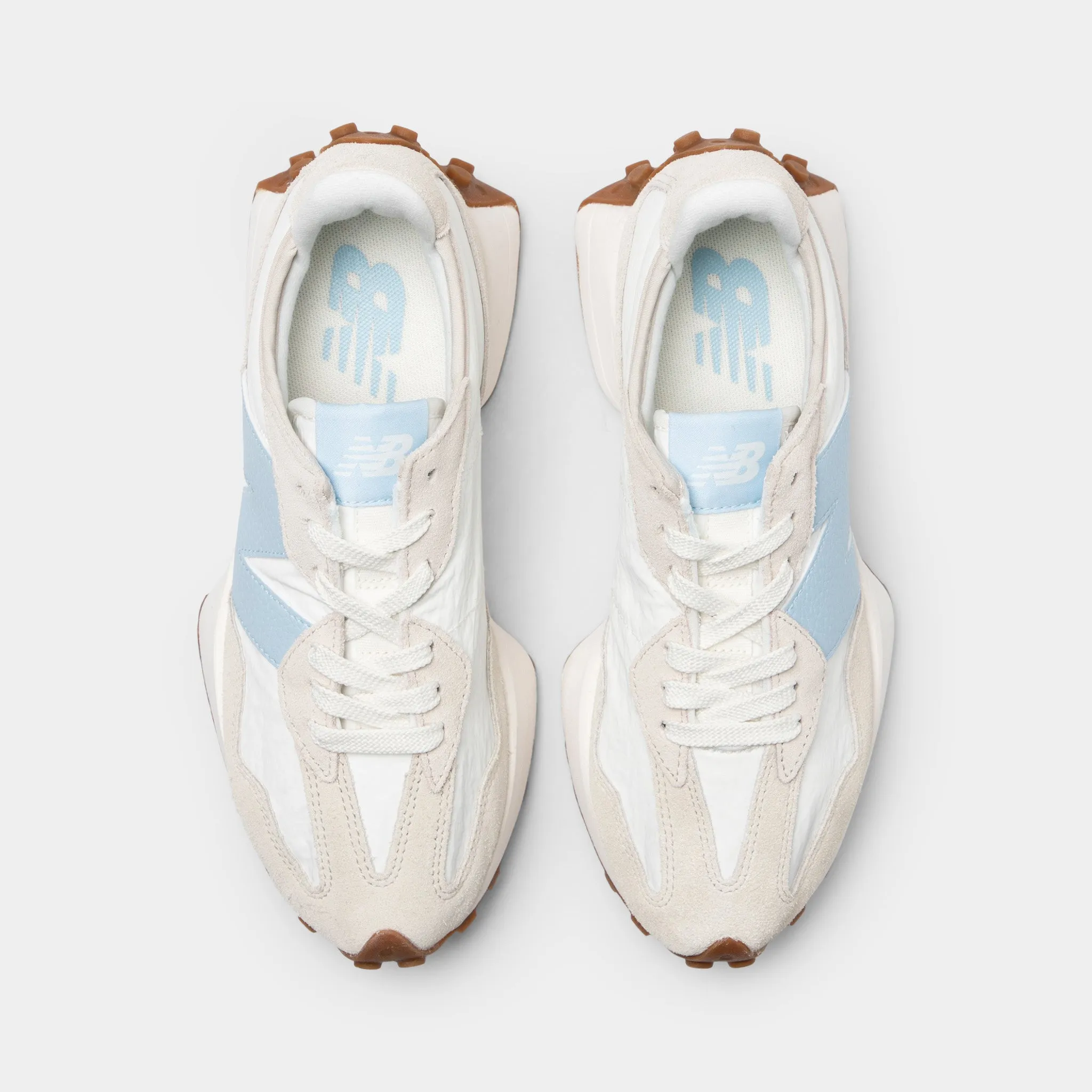 New Balance Women's 327 Tan / Light Blue New Balance 1000 Men's