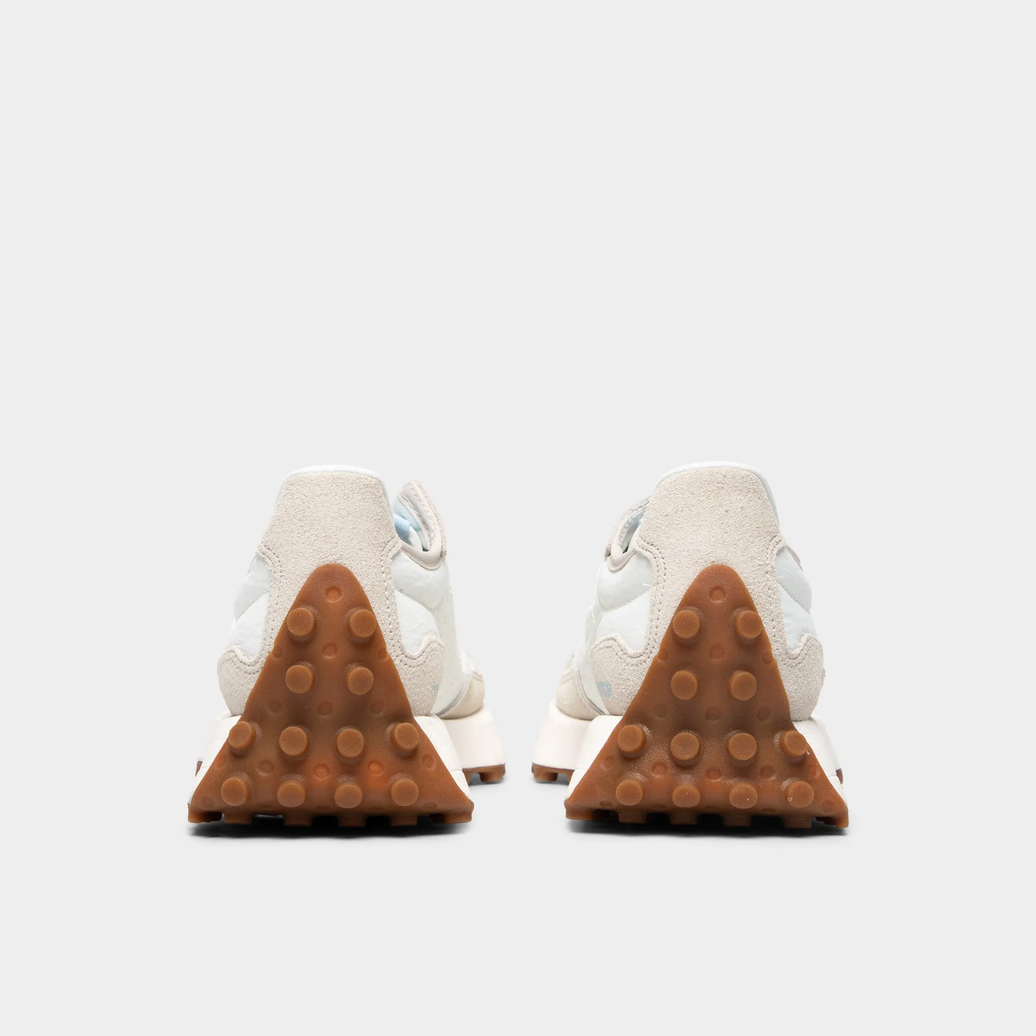 New Balance Women's 327 Tan / Light Blue Pink New Balance Shoes Women