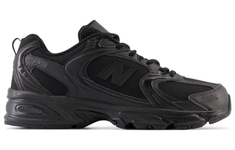 New Balance 530 Triple Black Leather New Balance Women's 990v6