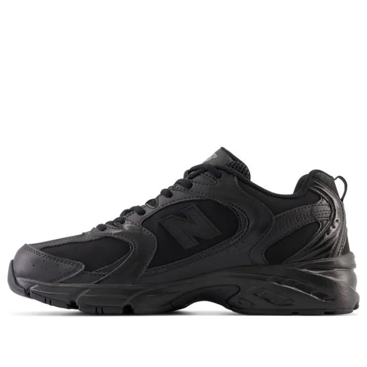 New Balance 530 Triple Black Leather New Balance 457