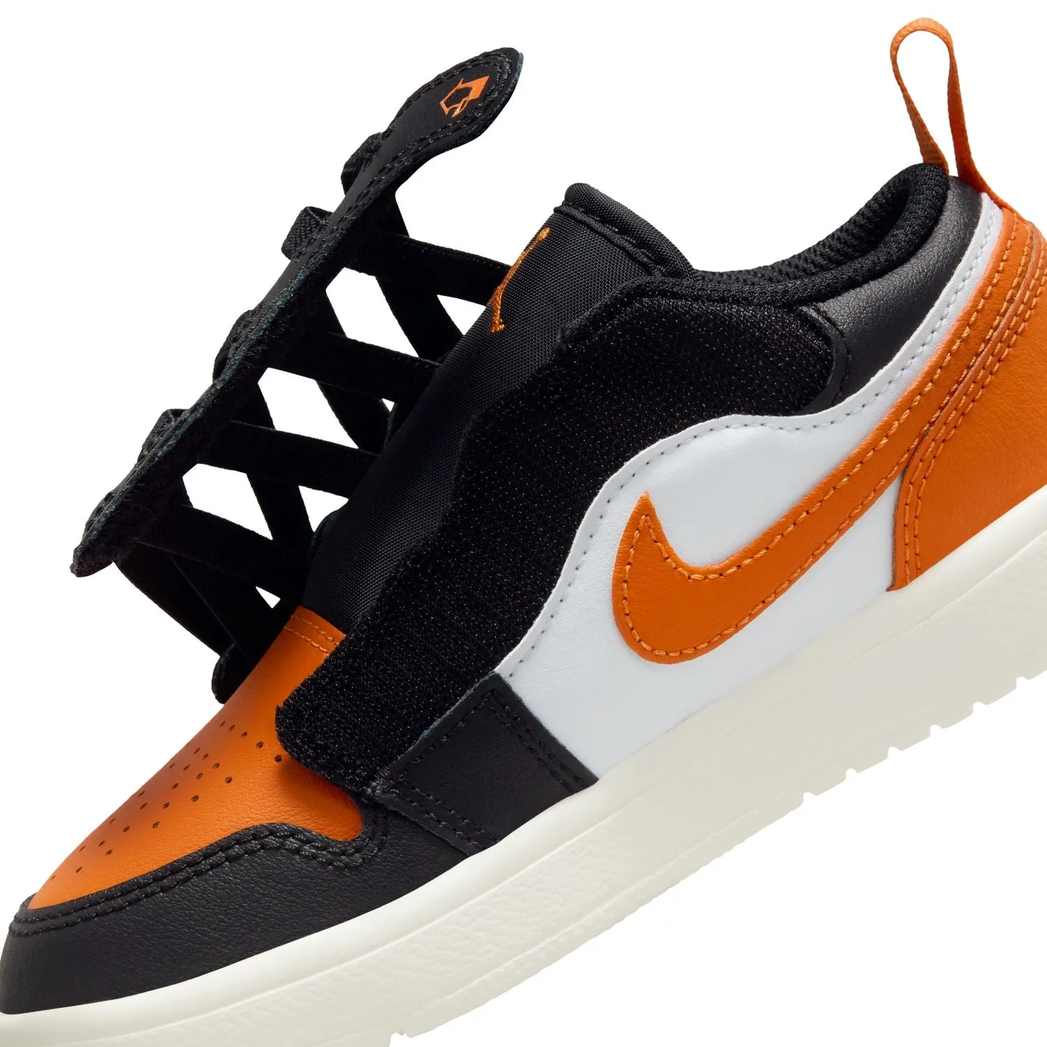 Kid's Air Jordan 1 Low ALT 'Black Starfish' Watch Sneakers 1992