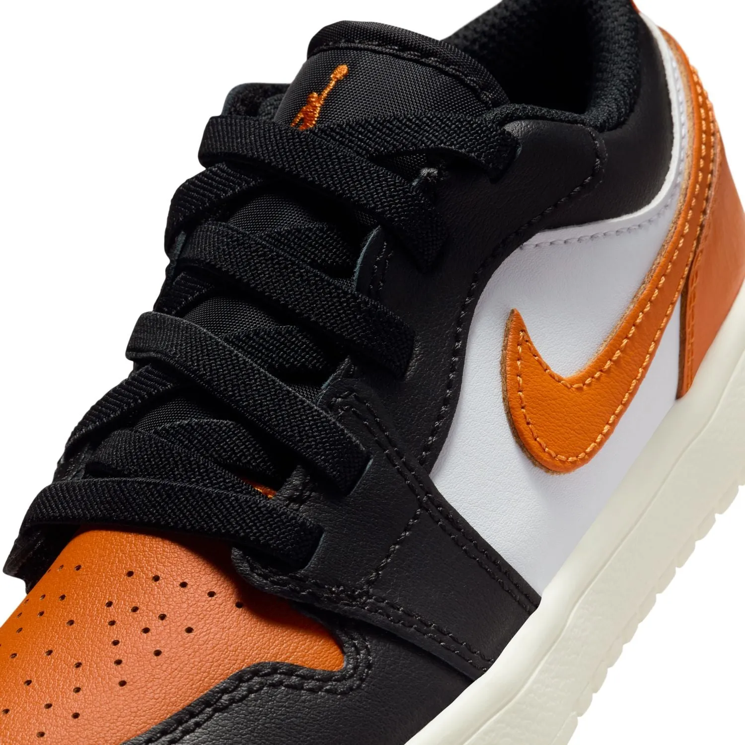 Best Sneakers For Heel Pain Kid's Air Jordan 1 Low ALT 'Black Starfish'