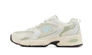 New Balance 530 Sea Salt Green New Balance Baseball Cleats Youth