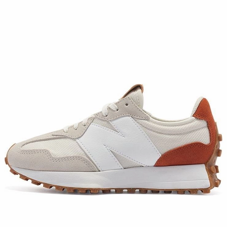 New Balance 327 Sea Salt Rust Oxide (Women'S) New Balance White Athletic Shoes